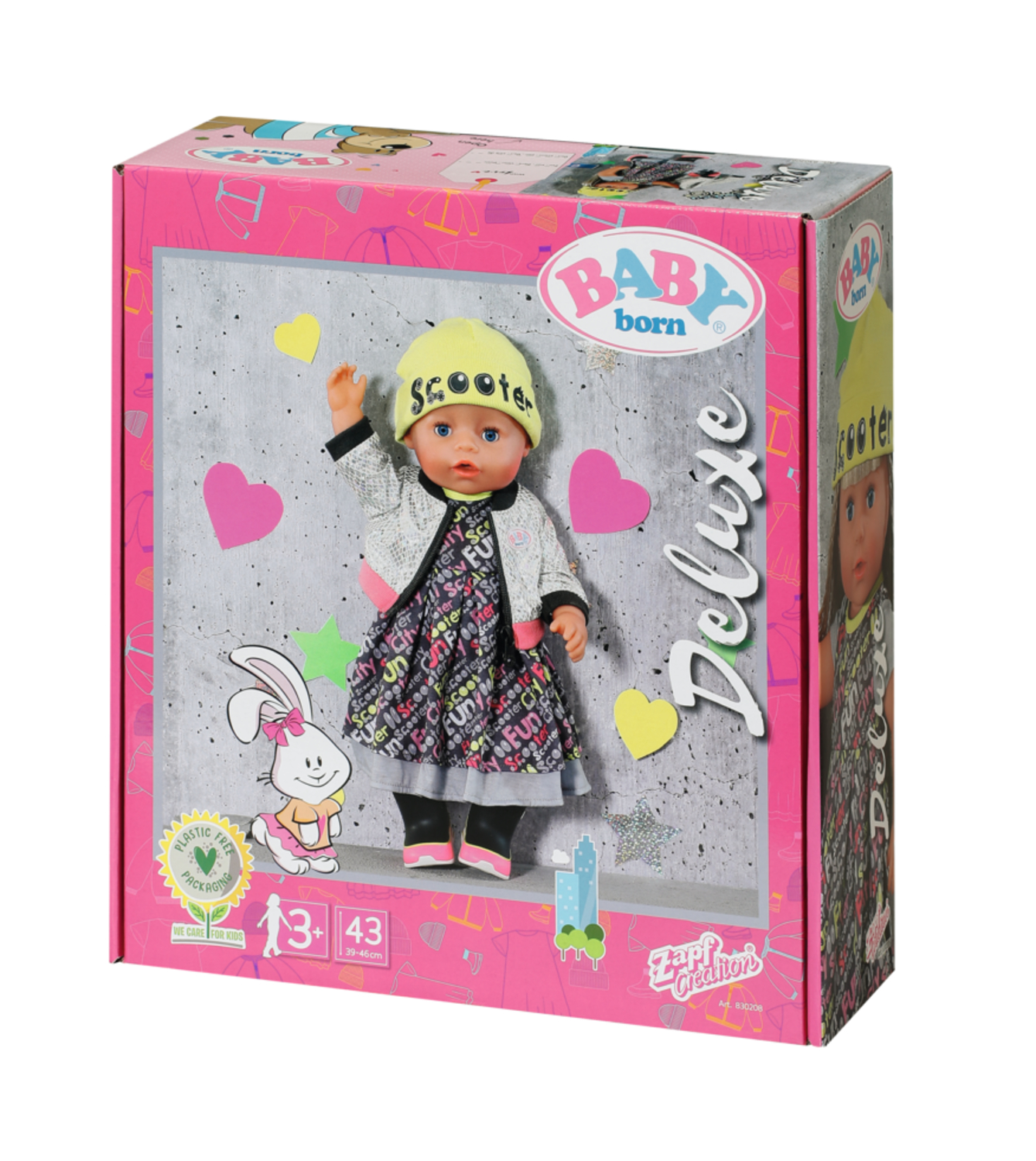 BABY born® City Deluxe Style 43 cm, Puppenzubehör