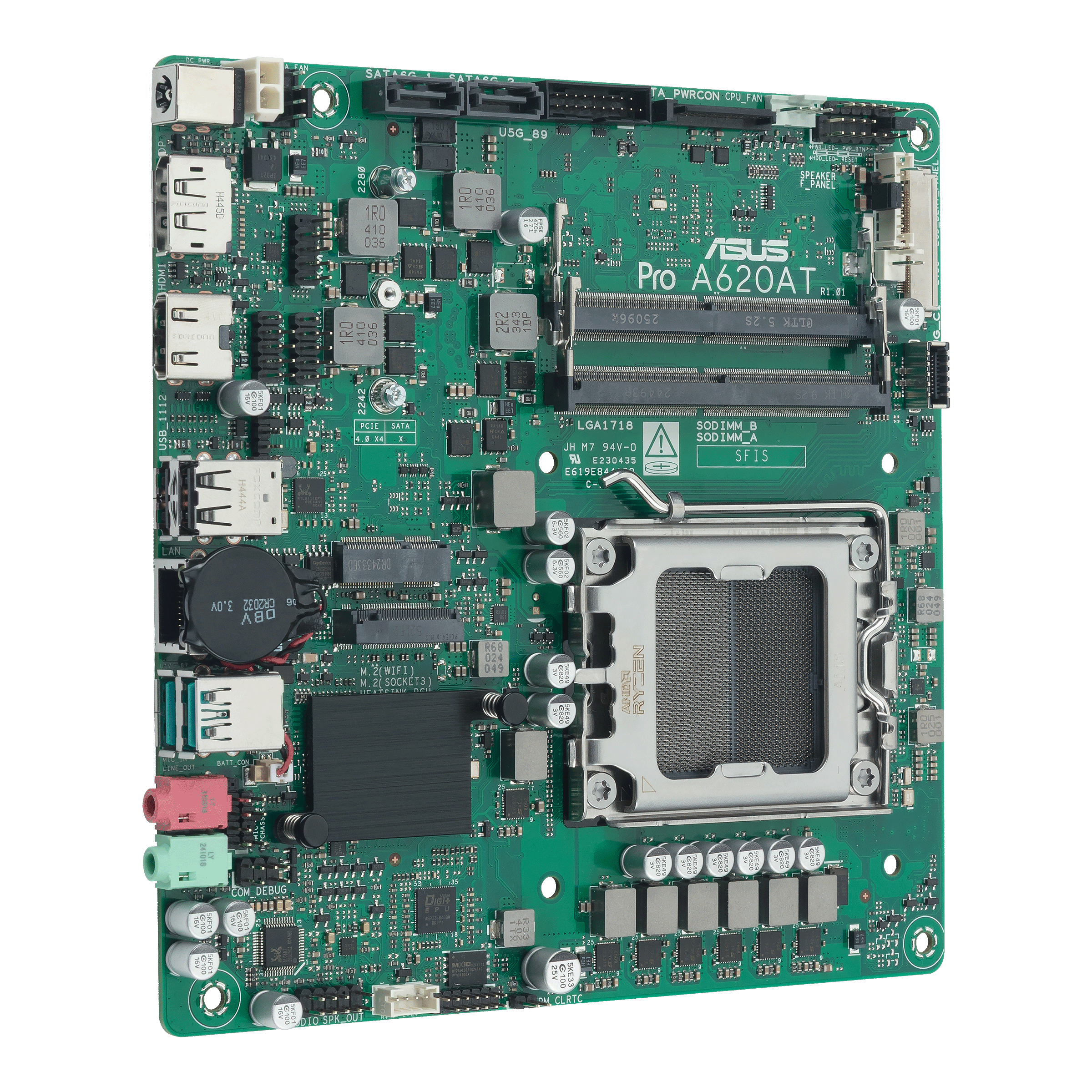 ASUS PRO A620AT-CSM (AMD,AM5,DDR5,mATX)
