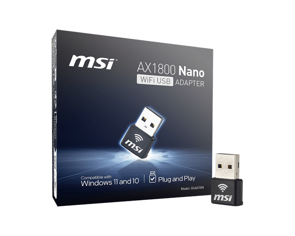 MSI AX 1800 Nano WiFi USB Stick
