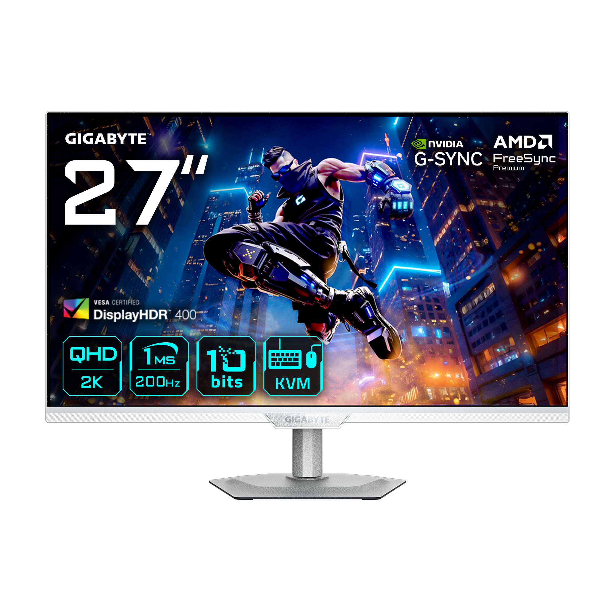 M27Q2 QD ICE QLED, Gaming-Monitor