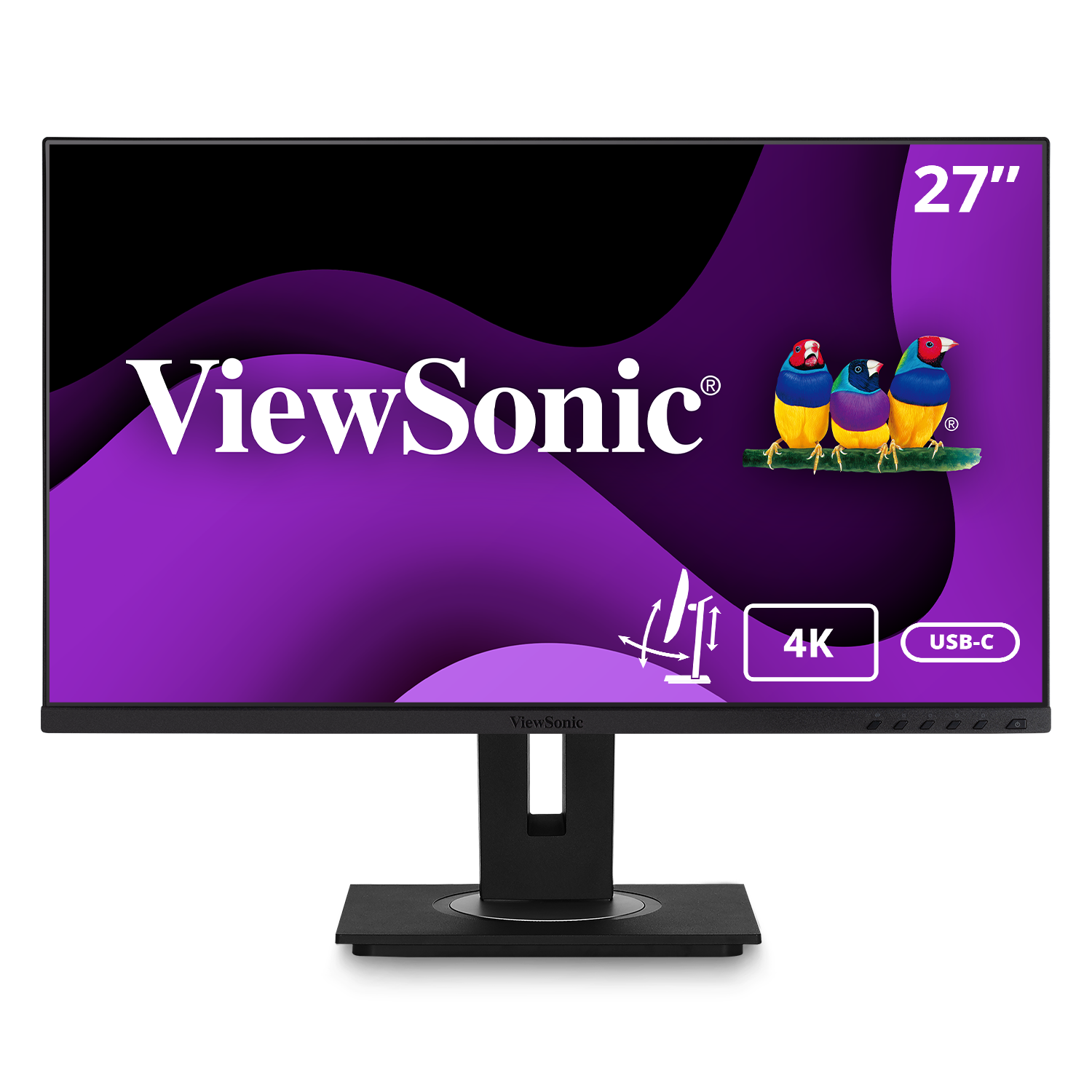 Viewsonic 68,6cm VG2756-4K 16:9 HDMI/DP/USBC/LAN UHD