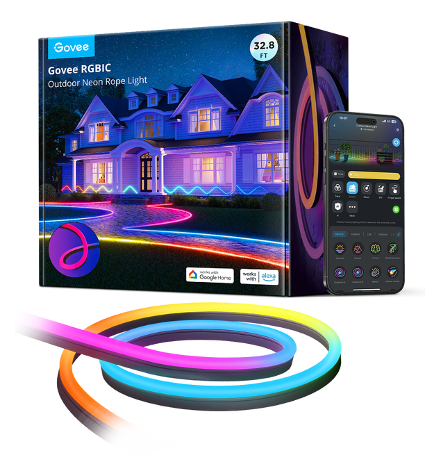 RGBIC Outdoor Neon Strip Lights, LED-Streifen