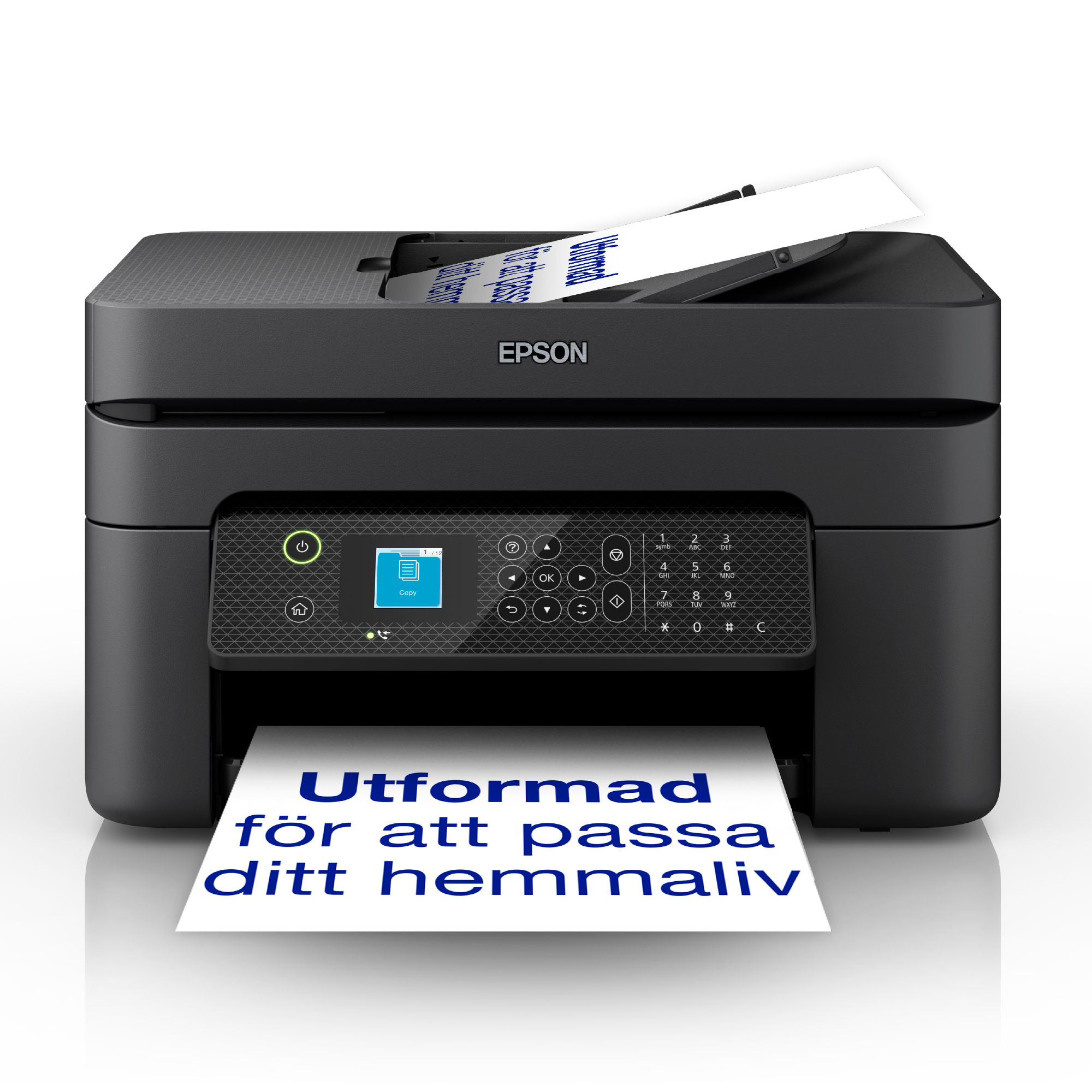 EPSON WorkForce WF-2930DWF 4 in 1 Tintenstrahl-Multifunktionsdrucker schwarz
