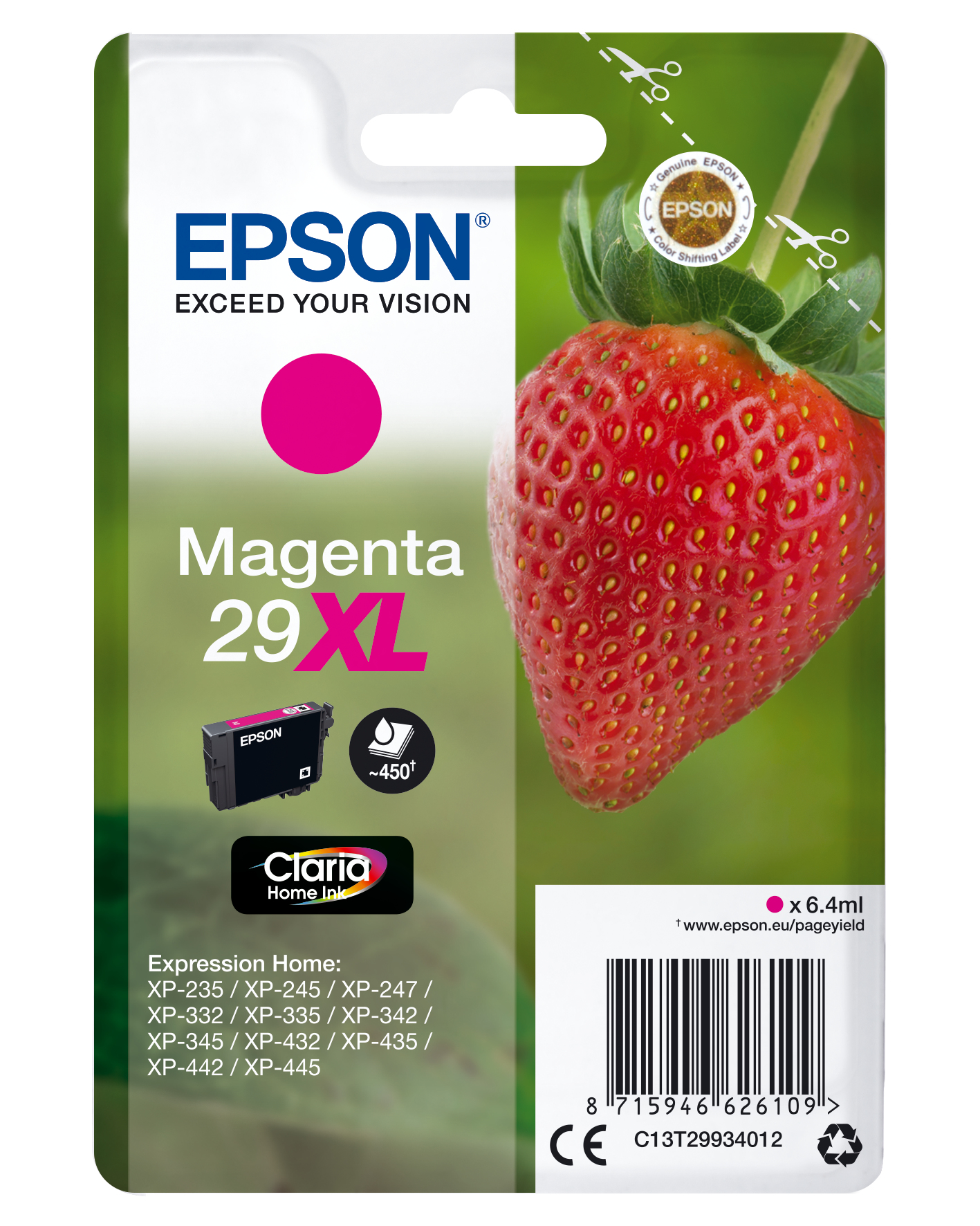 EPSON 29XL / T2993XL (Erdbeere) magenta Druckerpatrone