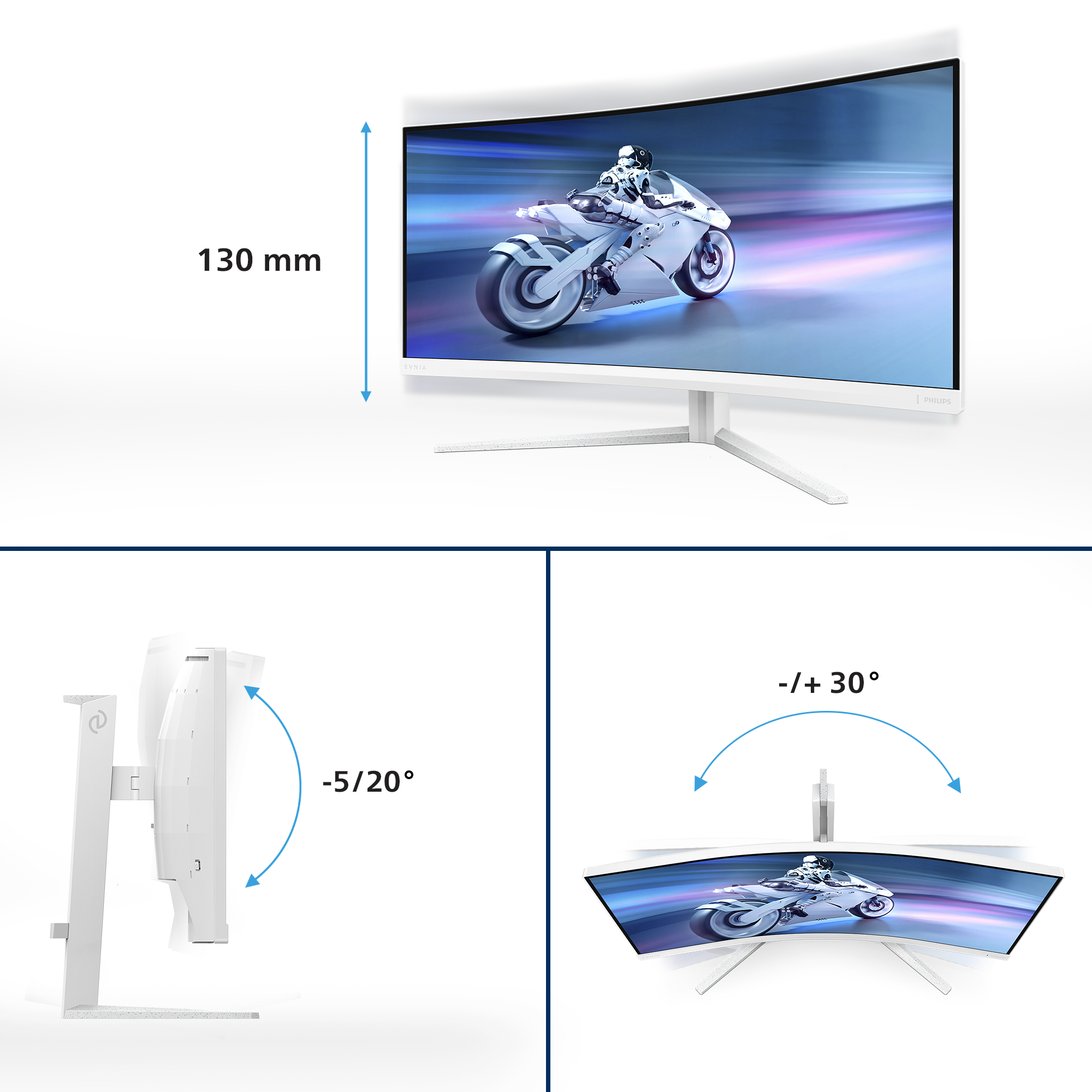 Evnia 34M2C5501A, Gaming-Monitor