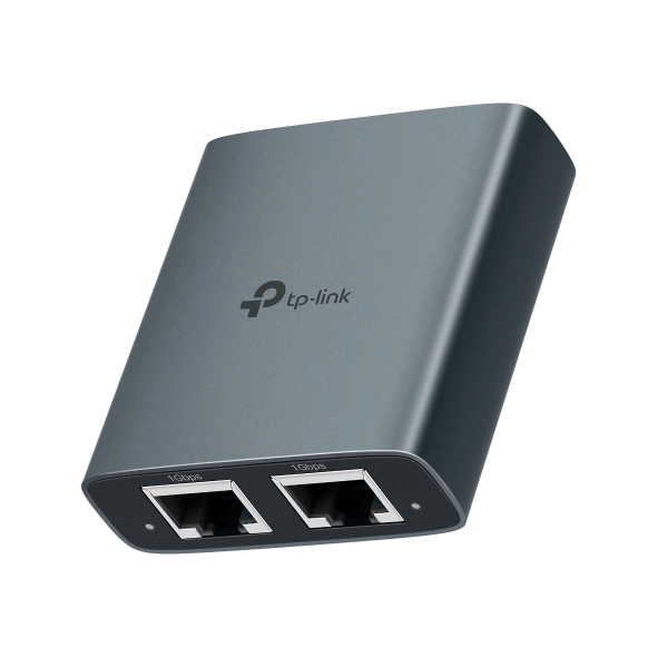 1: 2 GIGABIT ETHERNET SPLITTER ALUMINUM ALLOY CASE