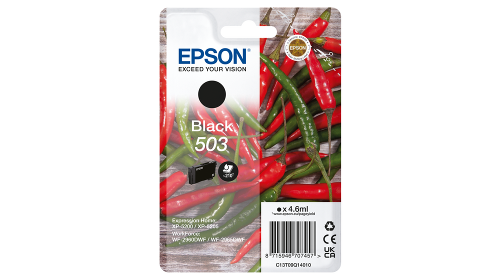EPSON 503/T09Q14 (Peperoni) schwarz Druckerpatrone