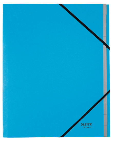 LEITZ Ordnungsmappe recycle 3915 12 Fächer blau, 1 St.