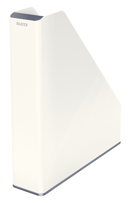 LEITZ Stehsammler WOW Duo Colour 53621001 perlweiß/grau Kunststoff, DIN A4, 1 St.