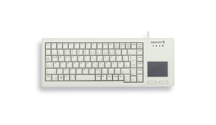 CHERRY ML5500 Tastatur Wired DE TKL 75% +Touchpad hellgrau
