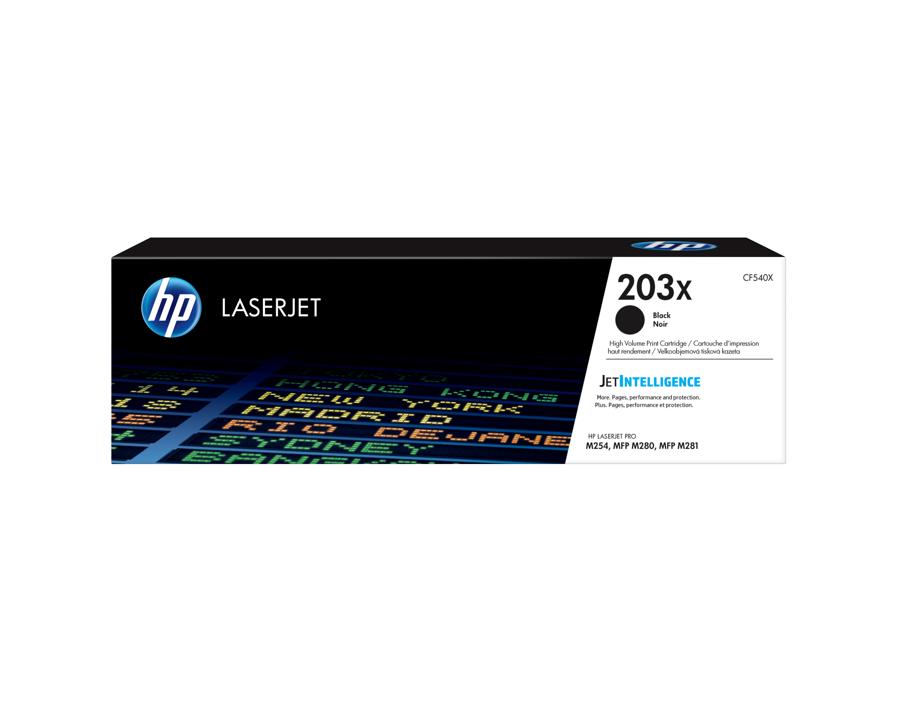 HP 203X Schwarz LaserJet Tonerpatrone