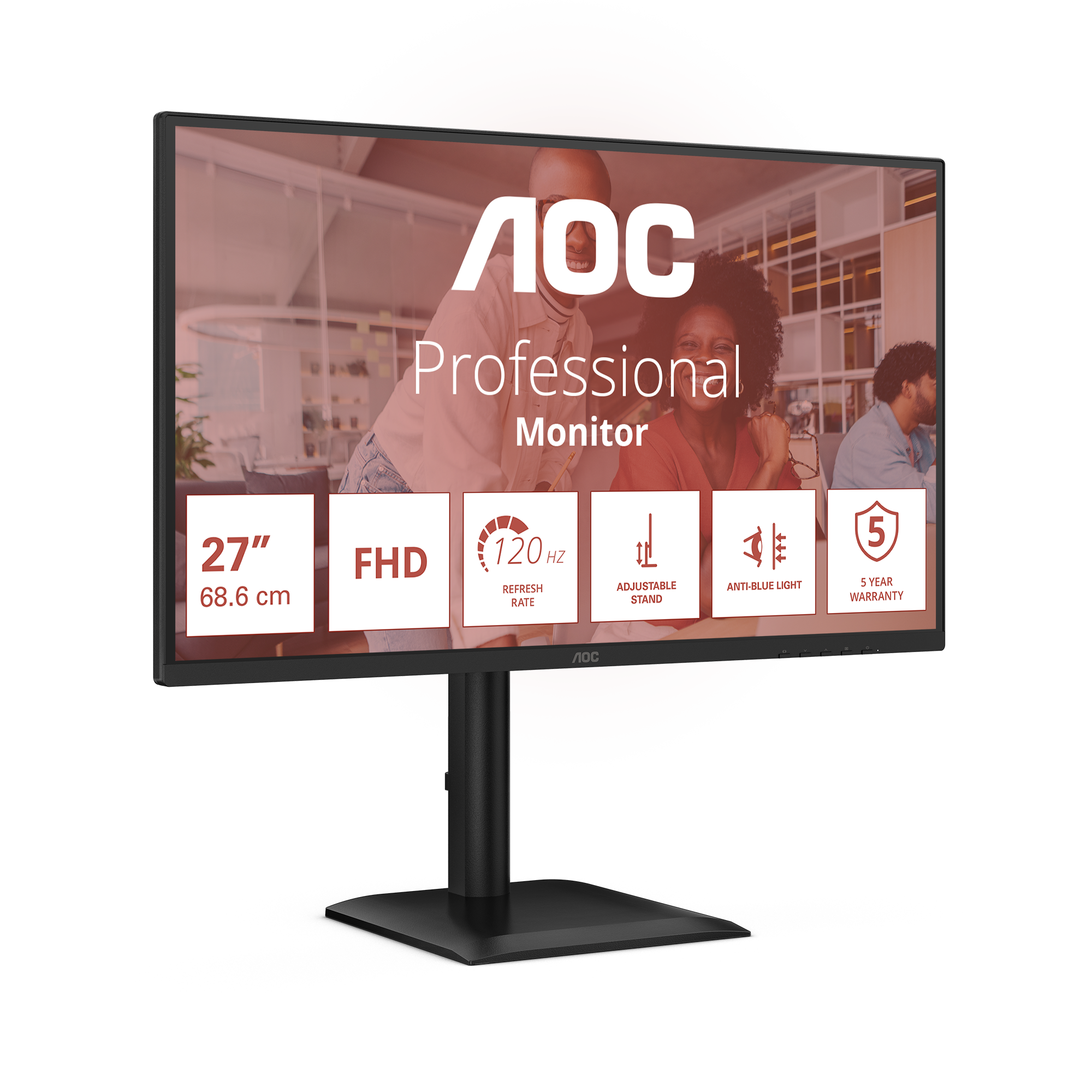 27E4U - 24 IN FULL HD MONITOR H 1920X1080 120 HZ D-SUB HDMI 1.4