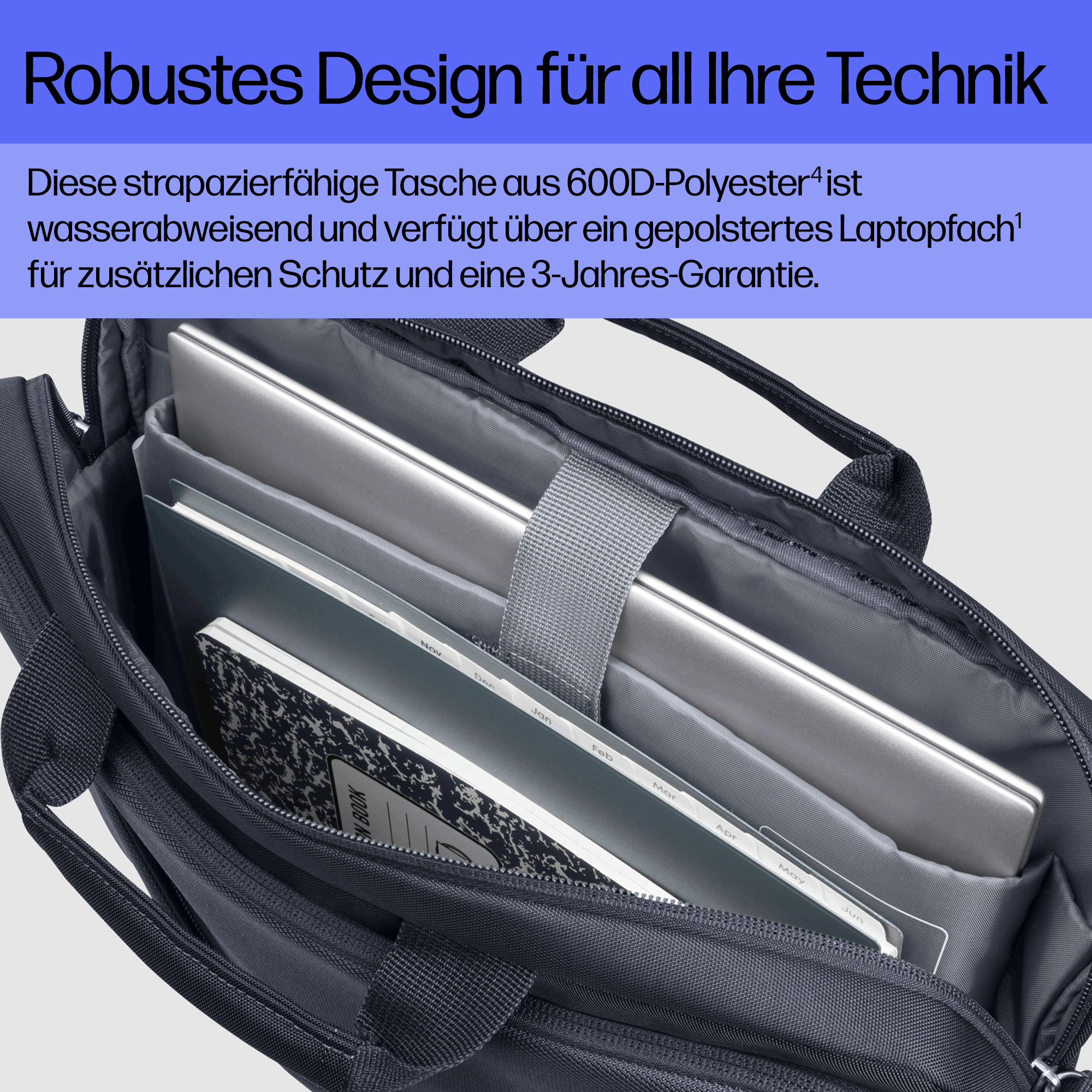 HP Evday 35,56cm 14Zoll Odyssey Gray Laptop Bag