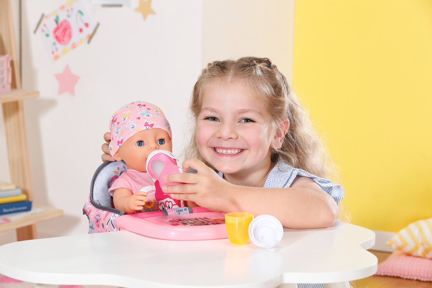 BABY born® Interactive Flasche & Löffel 43cm, Puppenzubehör