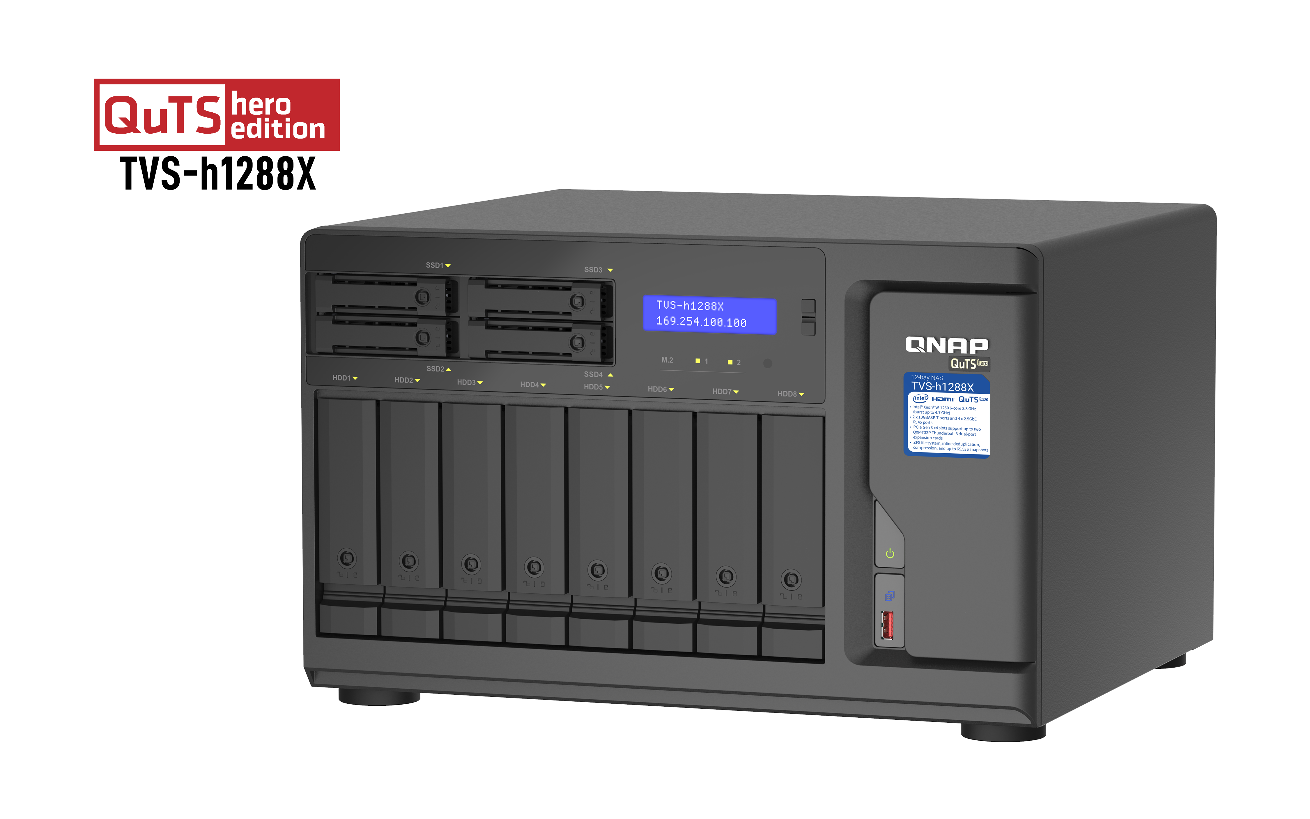 TVS-h1288X-W1250-16G, NAS