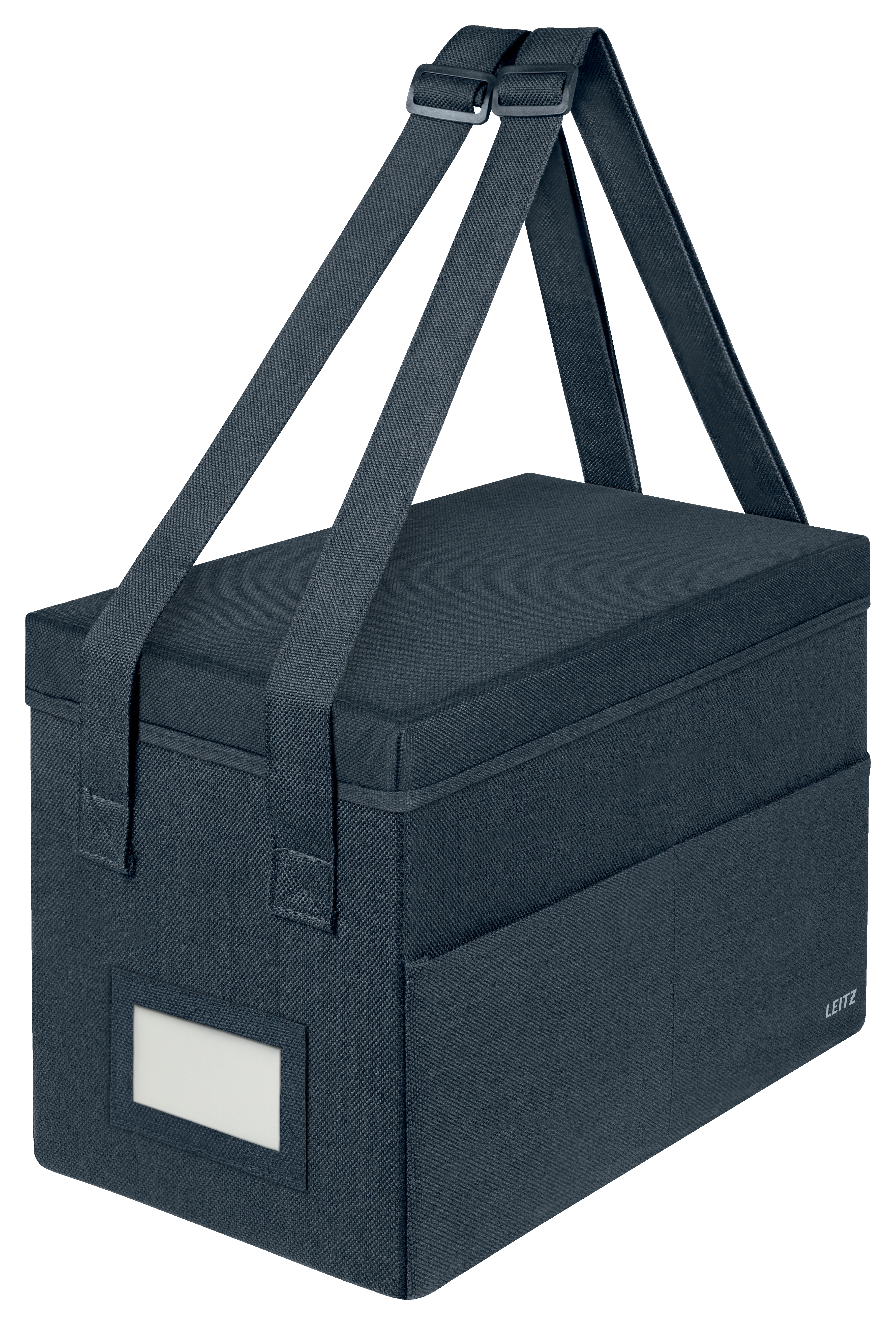 LEITZ Desk Sharing Tasche mit Deckel 67240089 Stoff grau