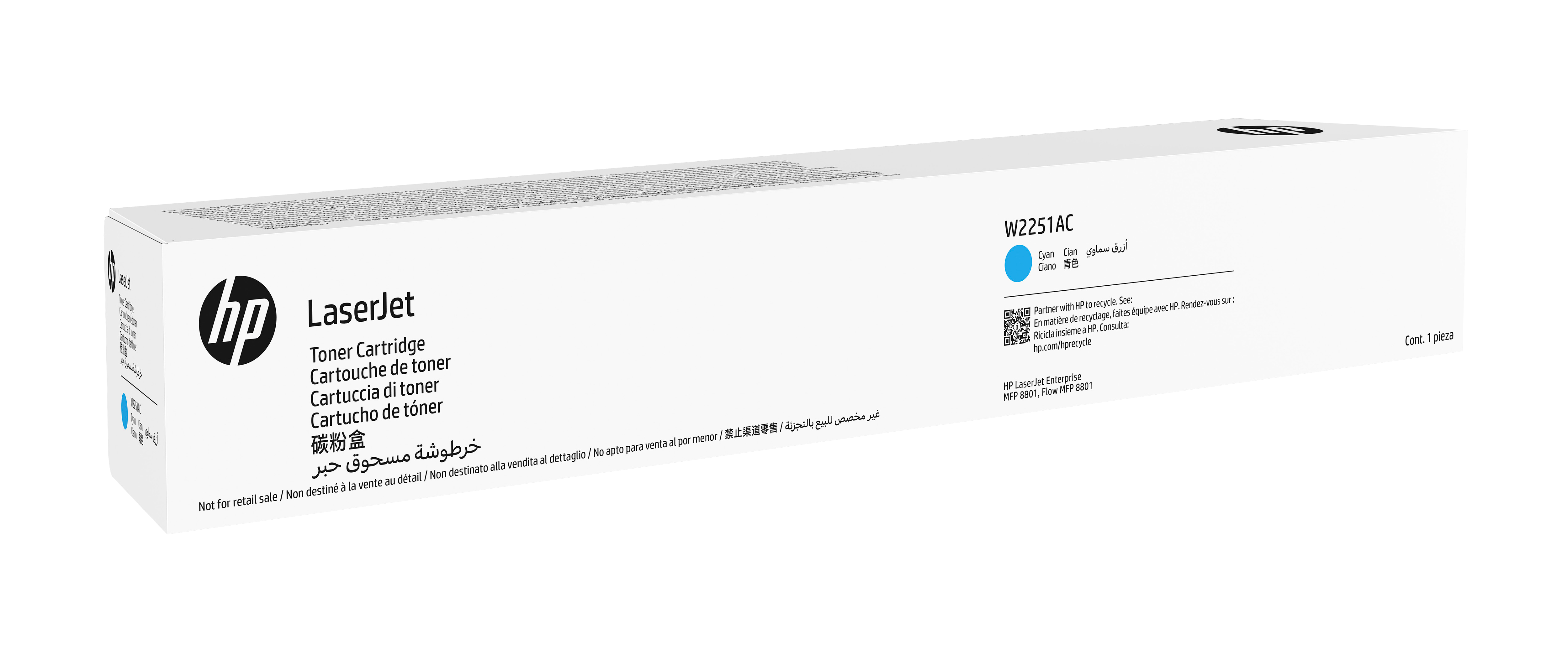 HP LaserJet Cyan contractual Toner Cartridge 40K
