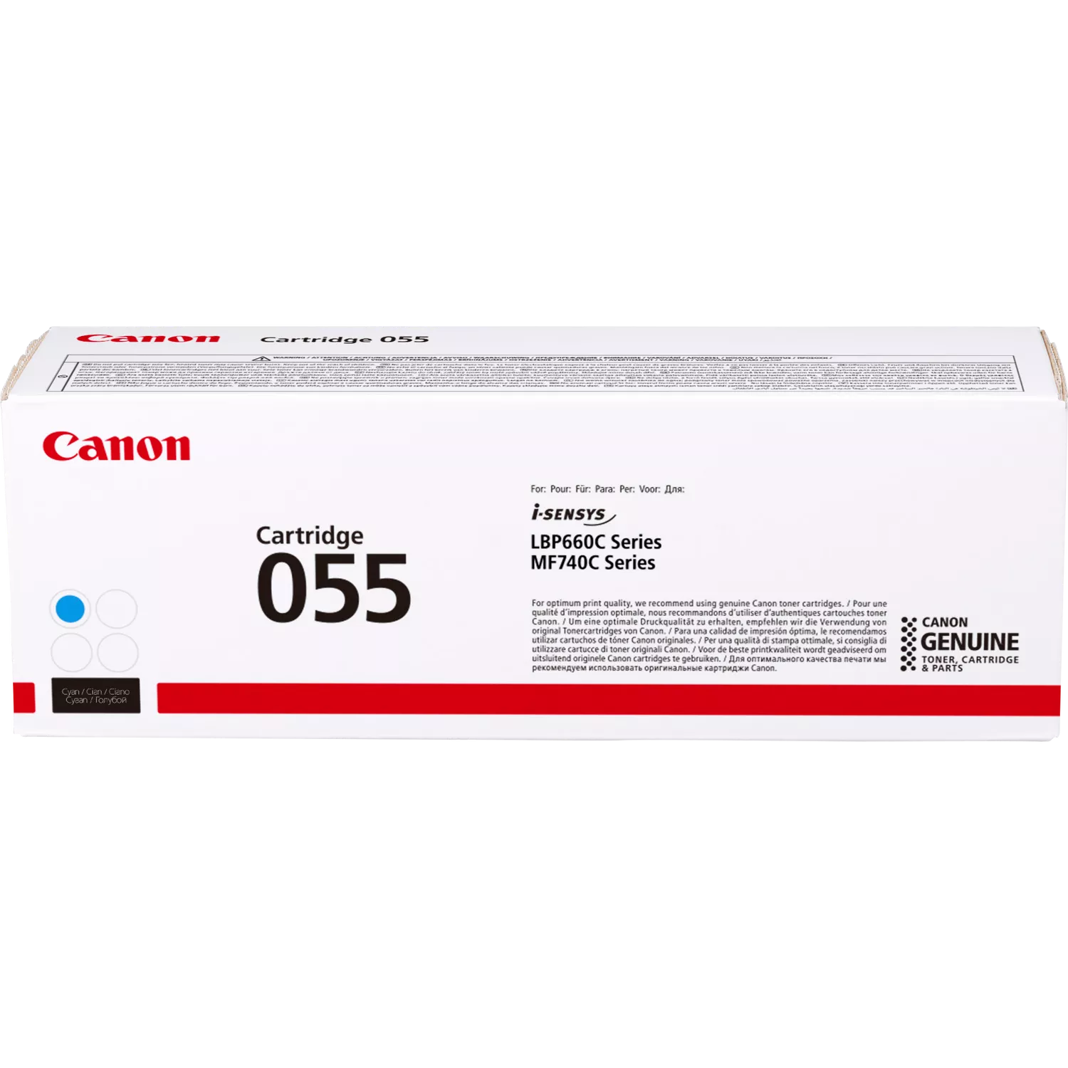Toner Canon 055 C cyan 2100 Seiten