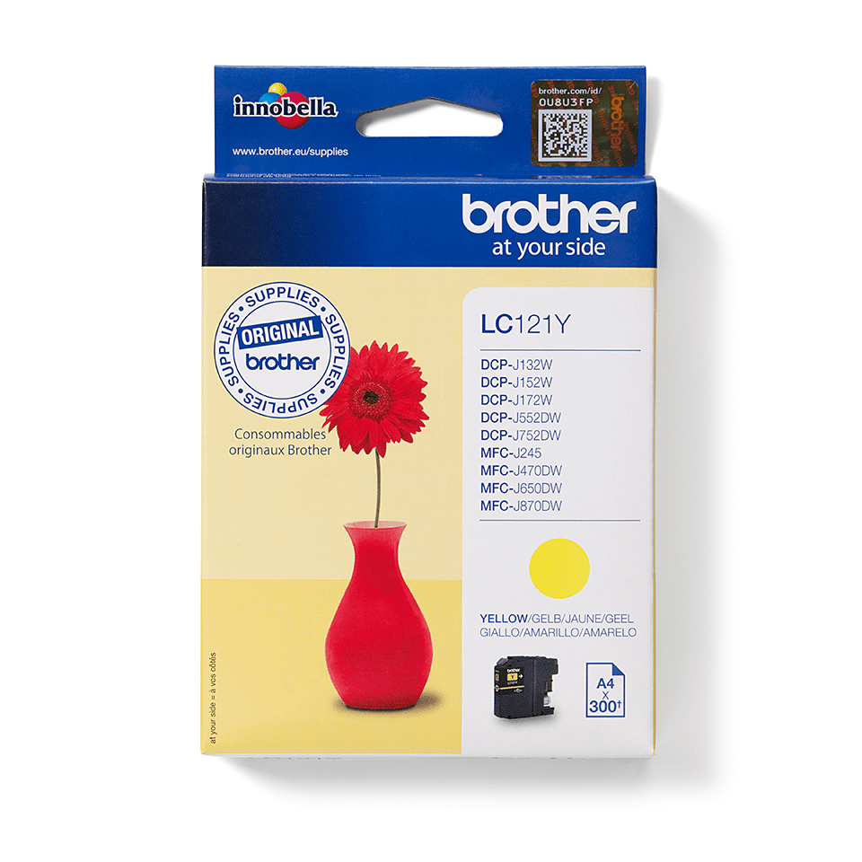 brother LC-121Y gelb Druckerpatrone