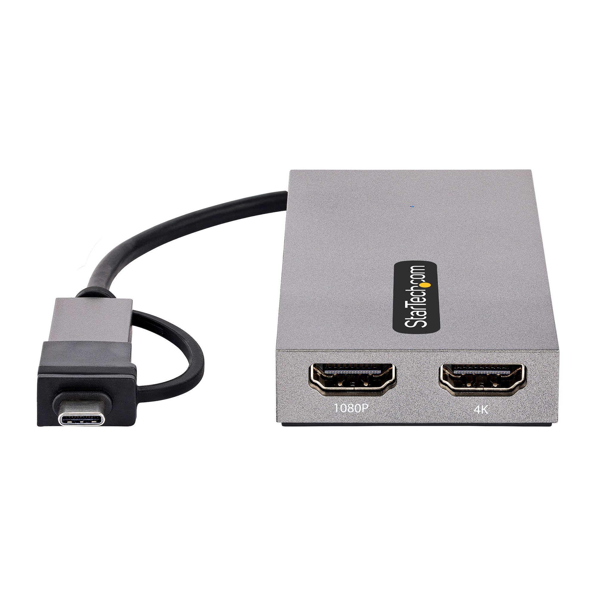 USB TO DUAL HDMI ADAPTER USB-A OR C 1X 4K 30HZ 1X 1080P