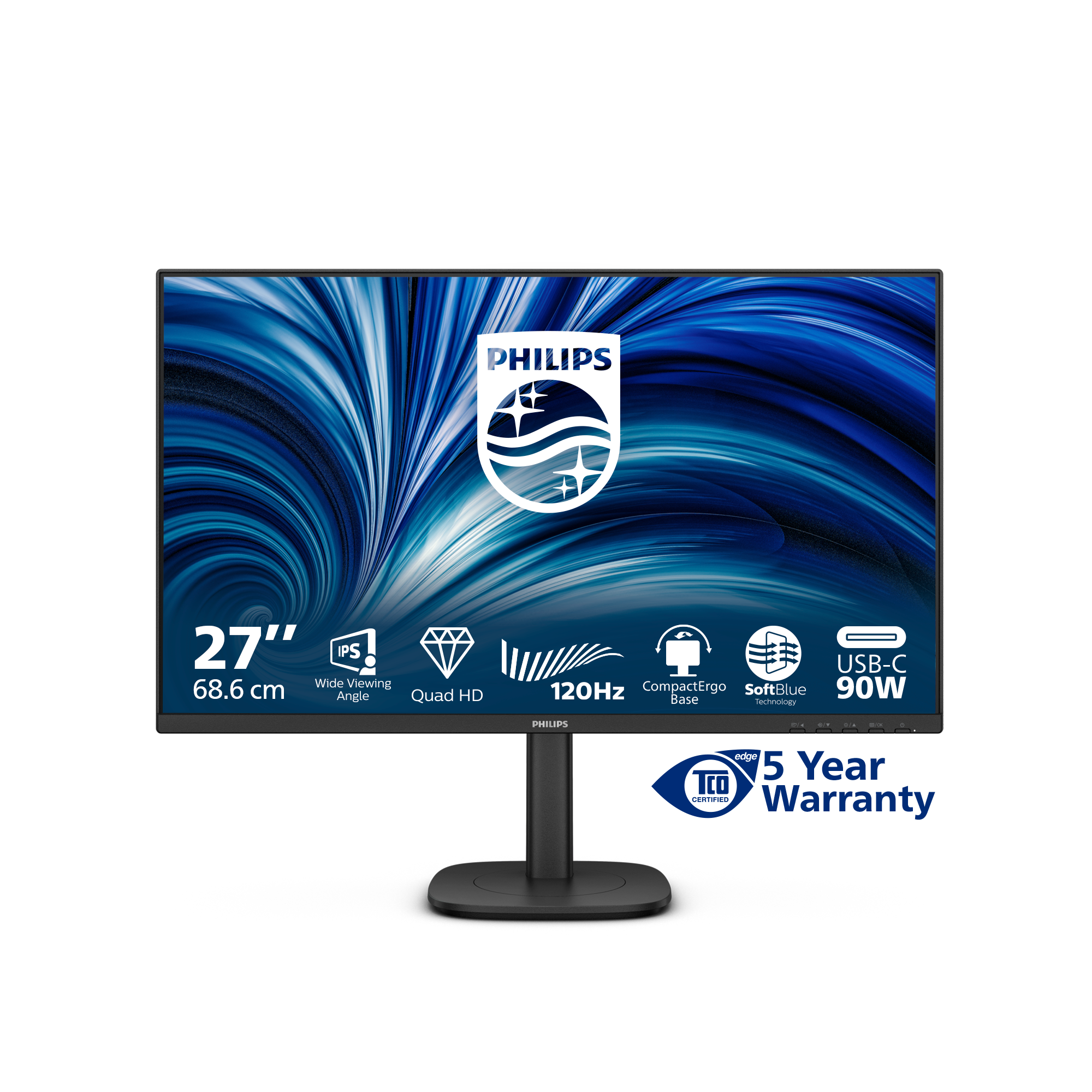 27B2U3601 27IN 68.6CM IPS 2560X1440 4MS QHD 16:9 HDMI