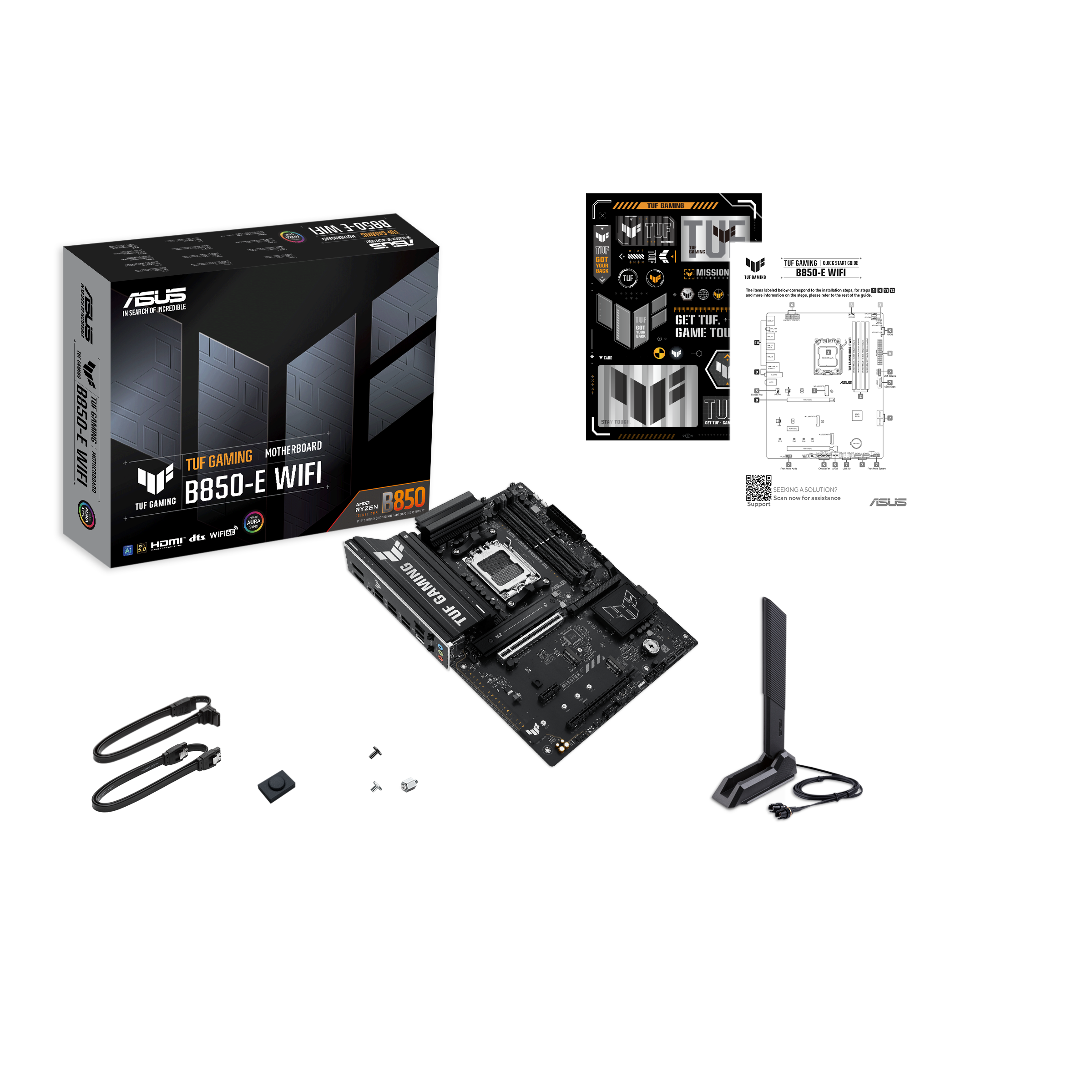 ASUS TUF GAMING B850-E WIFI AM5 MB 4xDDR5