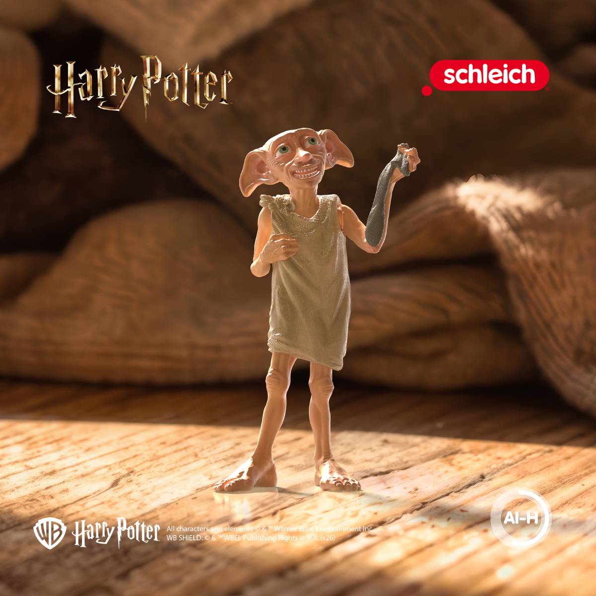Wizarding World Harry Potter Dobby mit Socke, Spielfigur