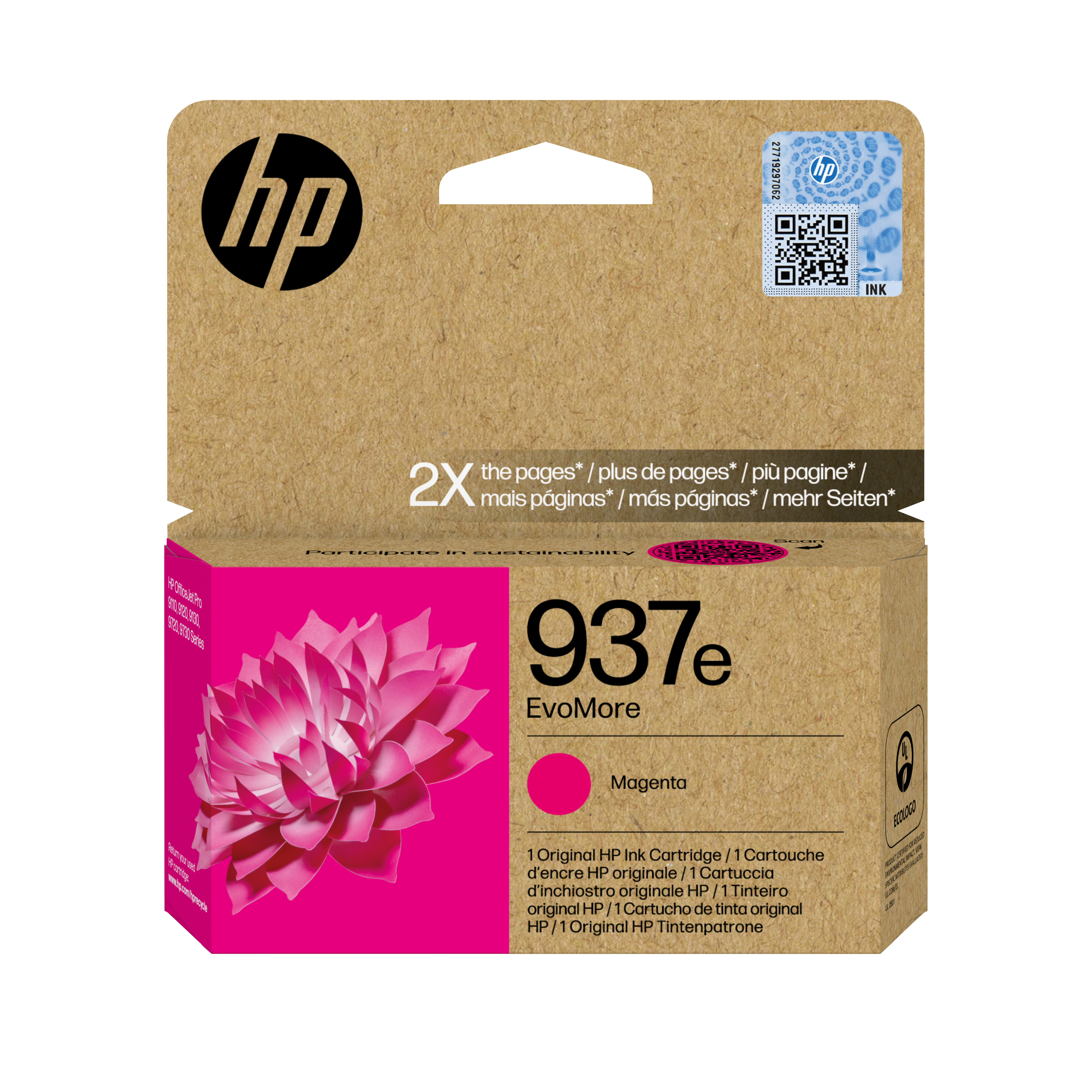 HP 937e(4S6W7NE) magenta Druckerpatrone