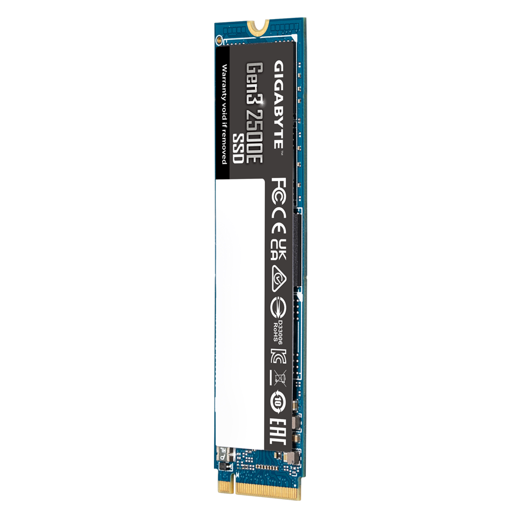 SSD 1TB Gigabyte Gen3 2500E PCI-E 3.0 NVMe 1.3