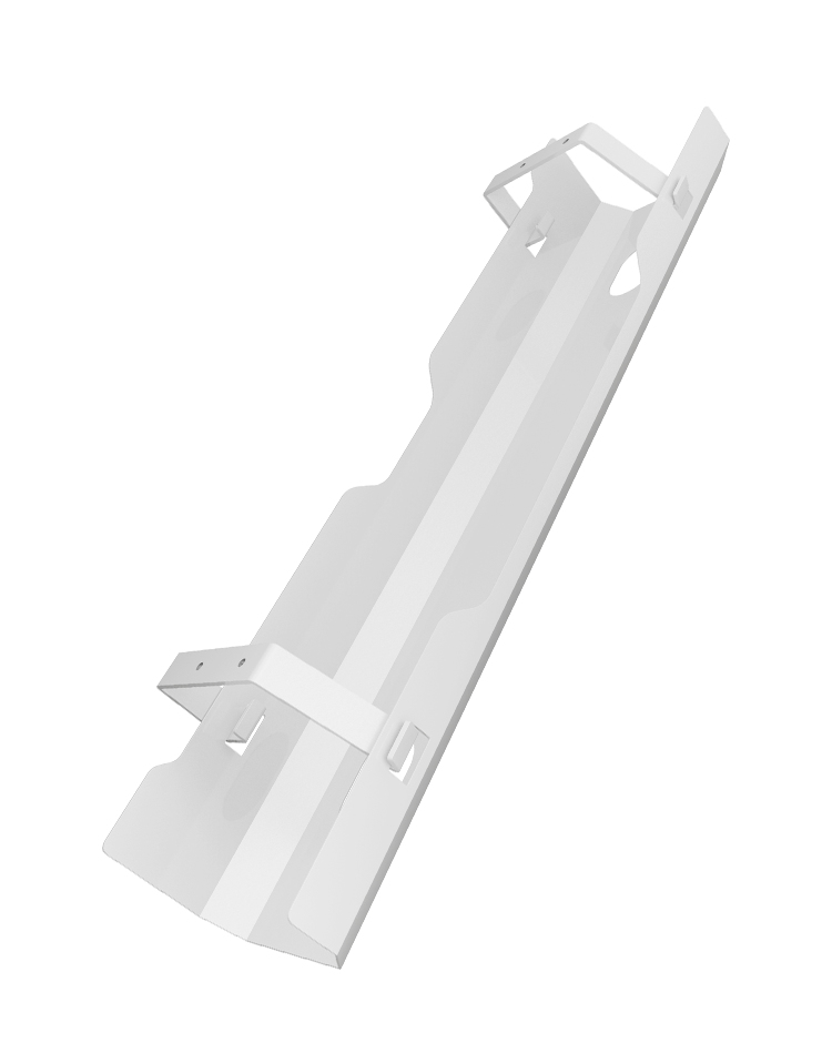 Kabelmanagementwanne IB-EWA100W-CM, für Schreibtische, Kabelführung
