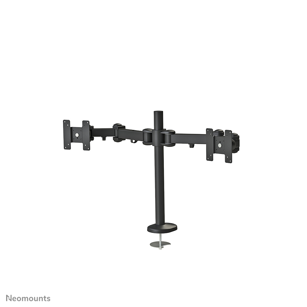 NEOMOUNTS FPMA-D960DG Desk Mount Grommet 2xFlatscreen 25,4-68cm 10-27Zoll VESA 75x75/100x100mm 12kg pivot kipp-dreh-schwe