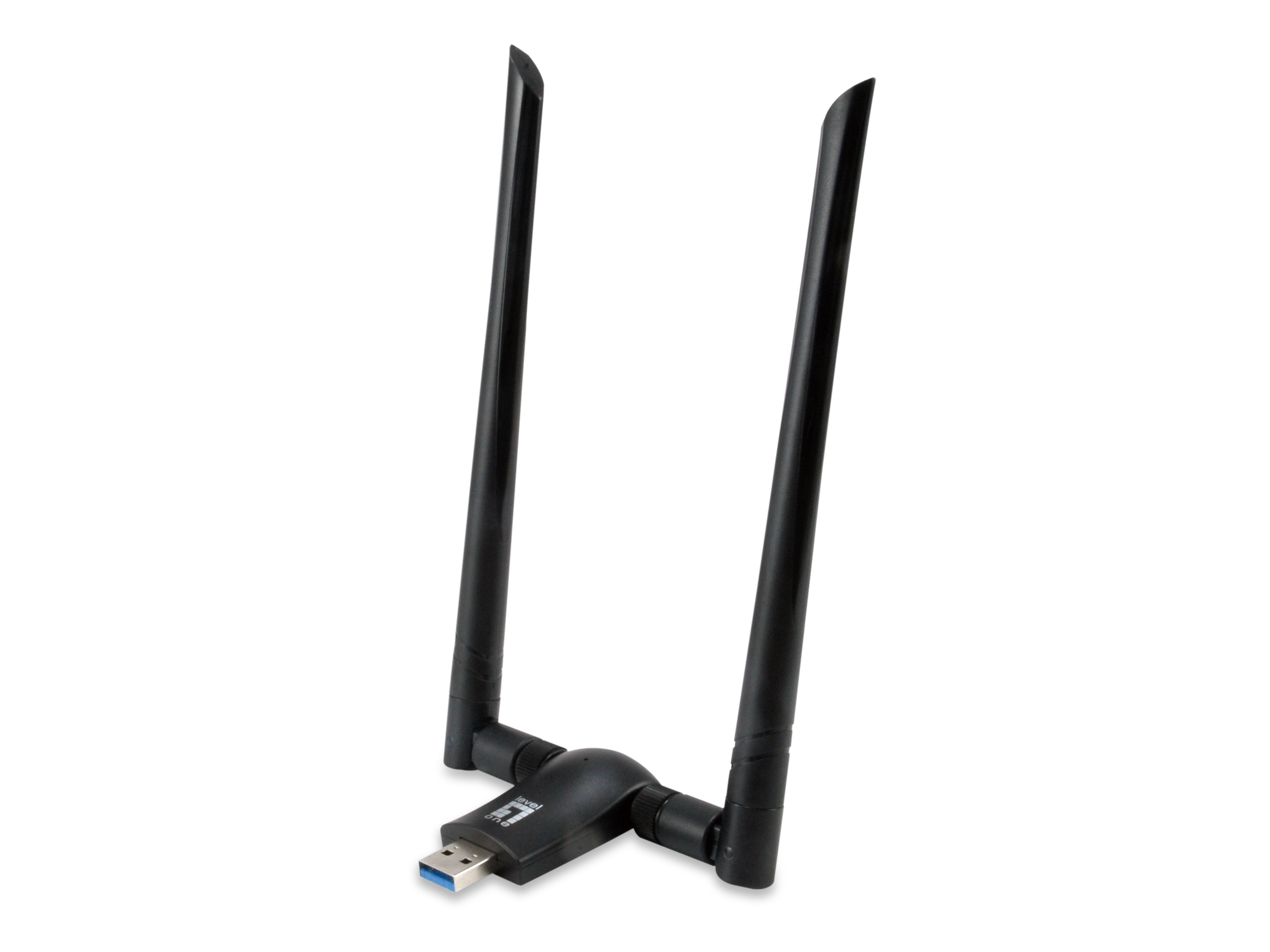 LevelOne Netzwerkadapter USB AC1200 Dualband Omnidirekt.
