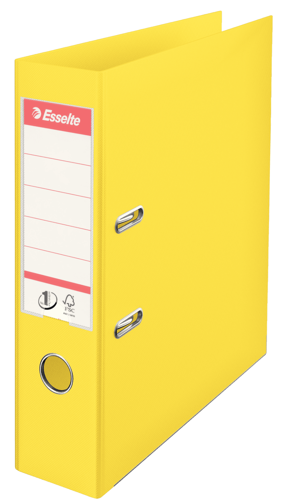 Esselte No.1 POWER Ordner intensiv-gelb Kunststoff 7,5 cm DIN A4, 1 St.