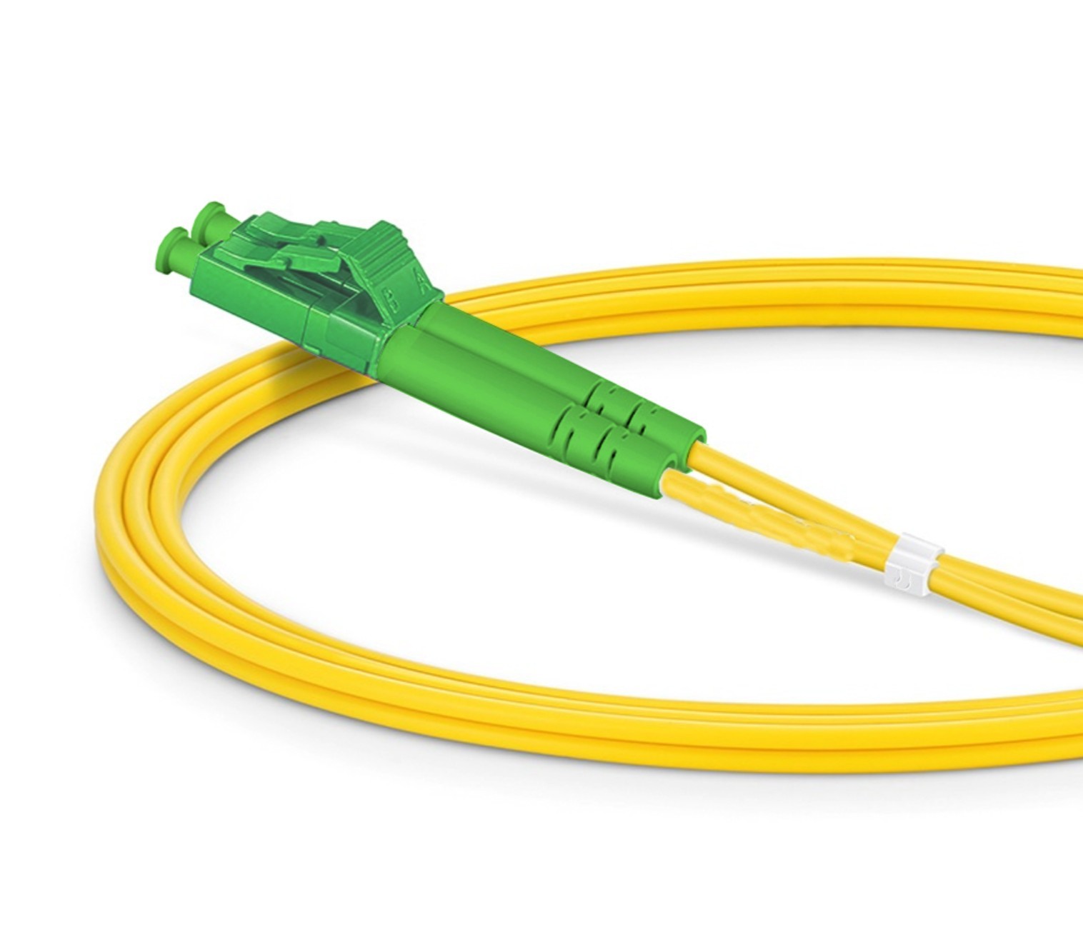 Equip Patchkabel E2000/APC->LC/APC 7.00m SM Duplex OS2 gelb