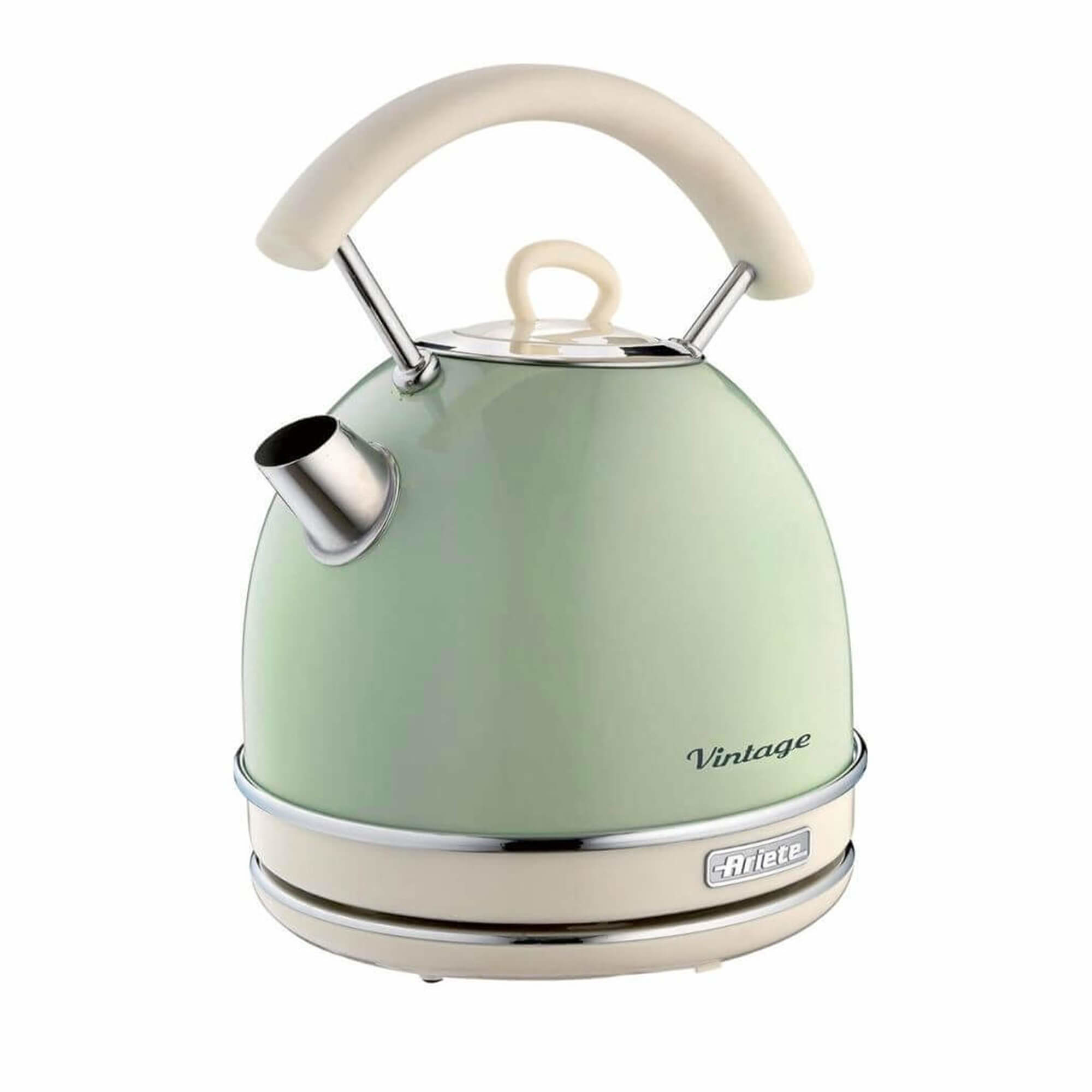 Vintage Wasserkocher Green, rund