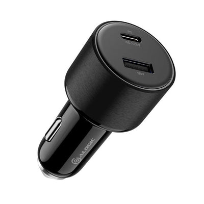 Alogic KFZ Lagegerät 2Port 100W USB-C + USB-A