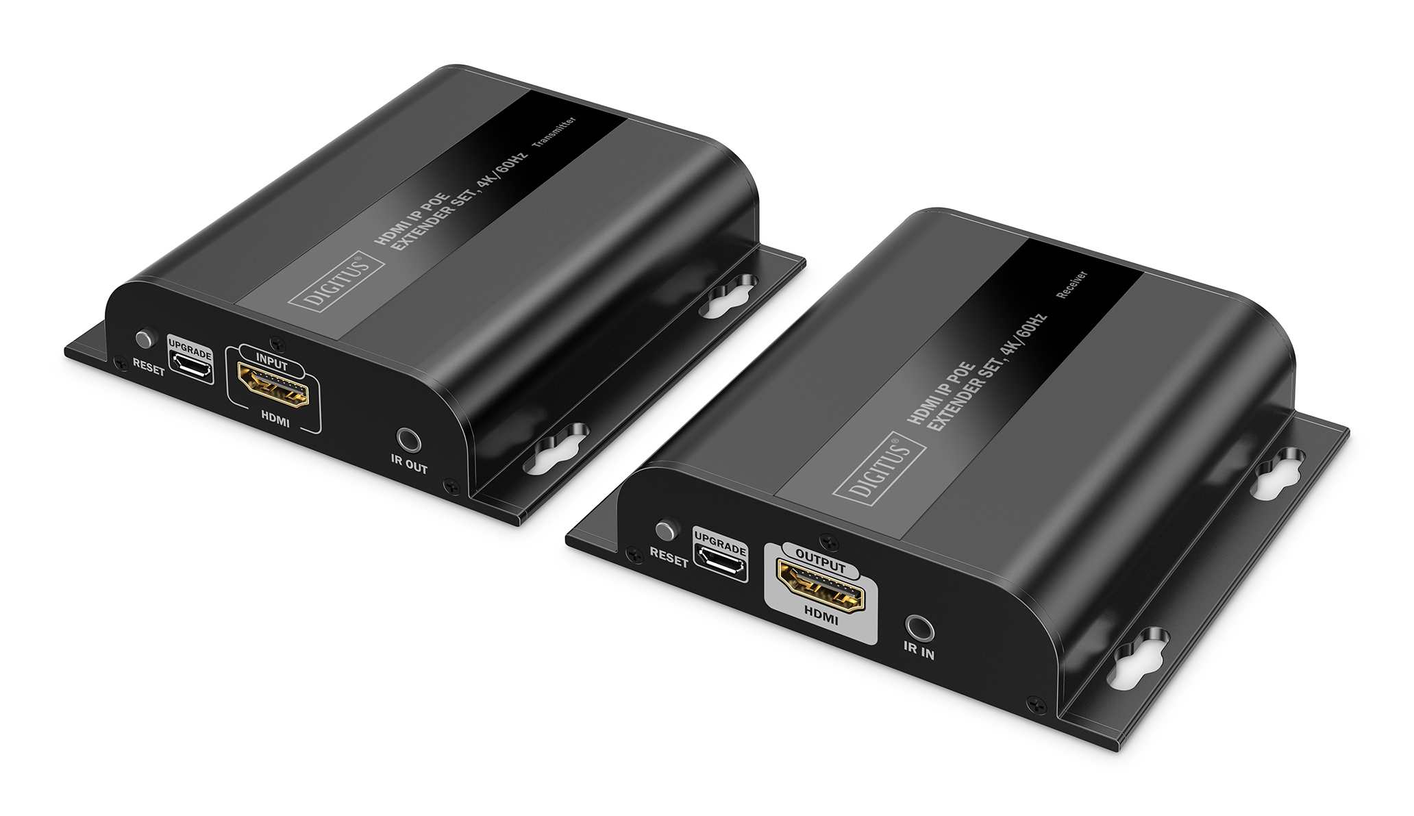 DIGITUS Extender Set HDMI IP PoE 4K/60Hz schwarz