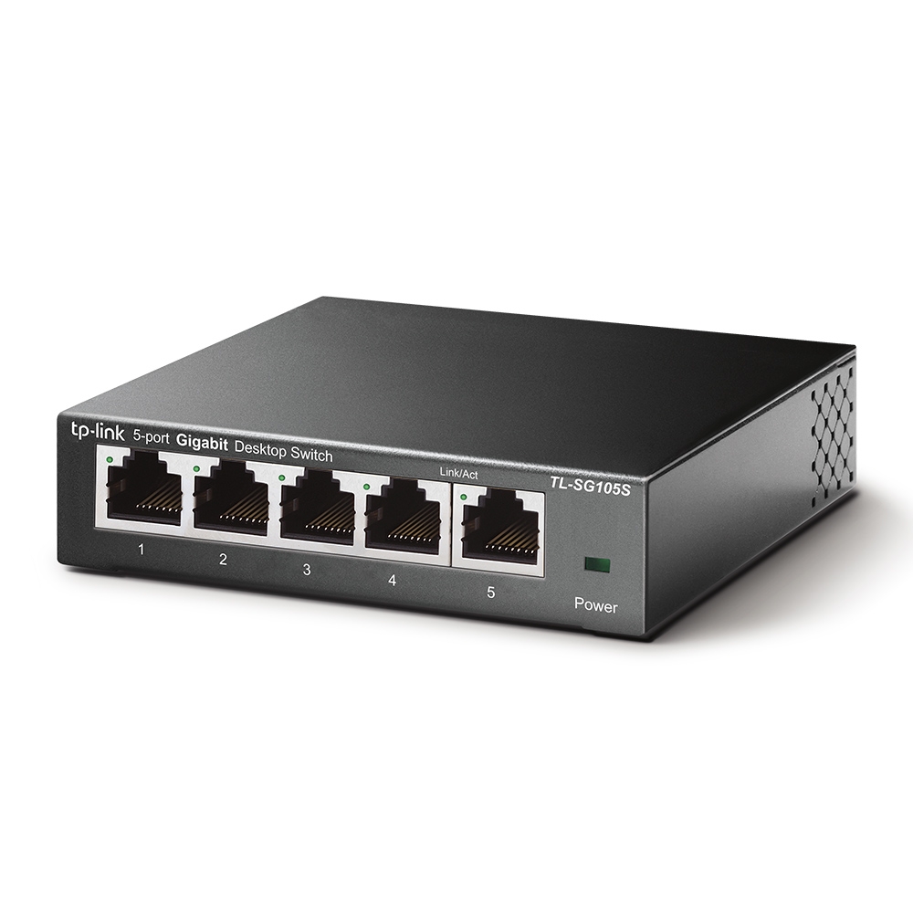 TP-Link Switch 5x GE TL-SG105s Metall Gehäuse v5.0