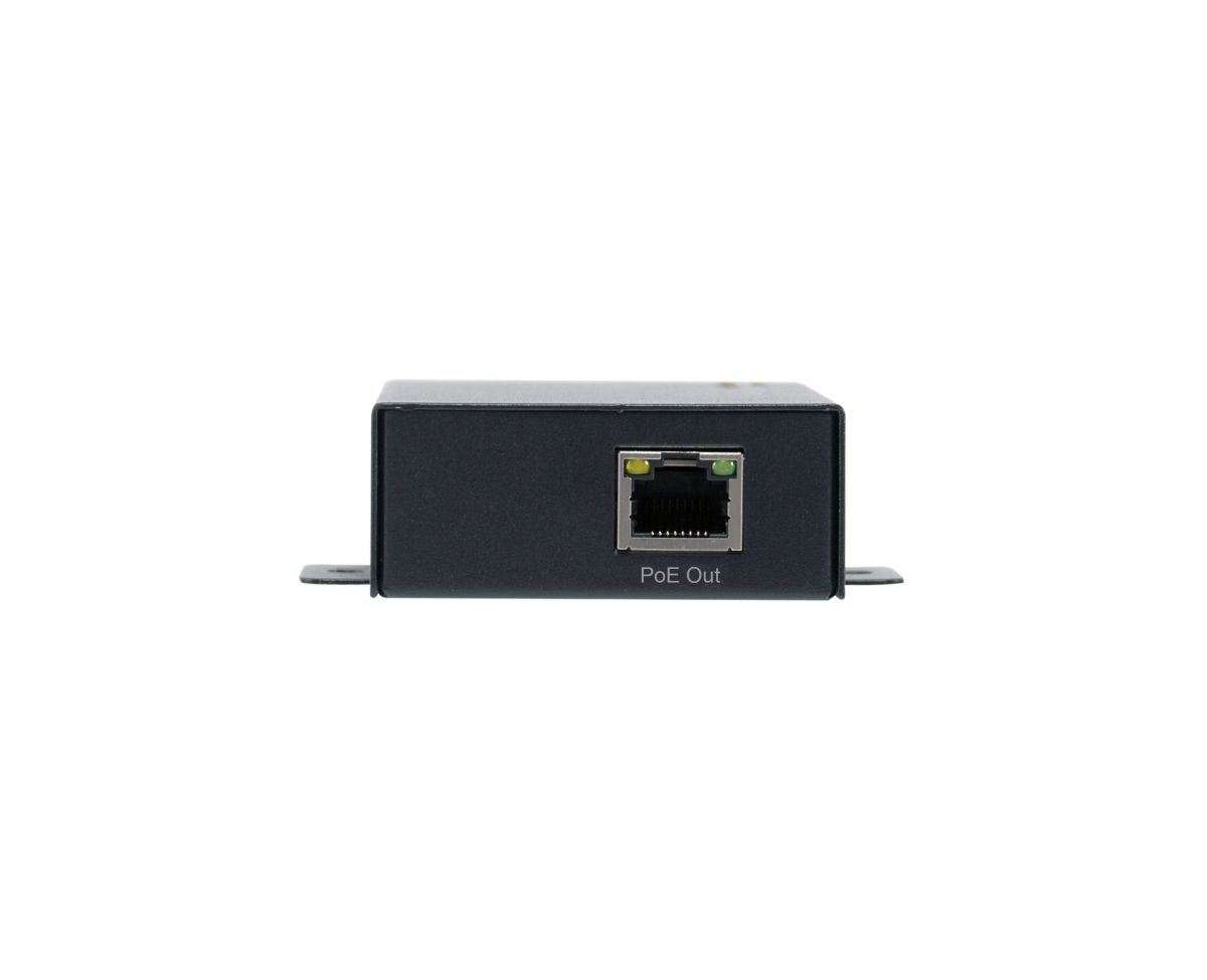 LevelOne PoE+Repeater 1xGE PoE schwarz