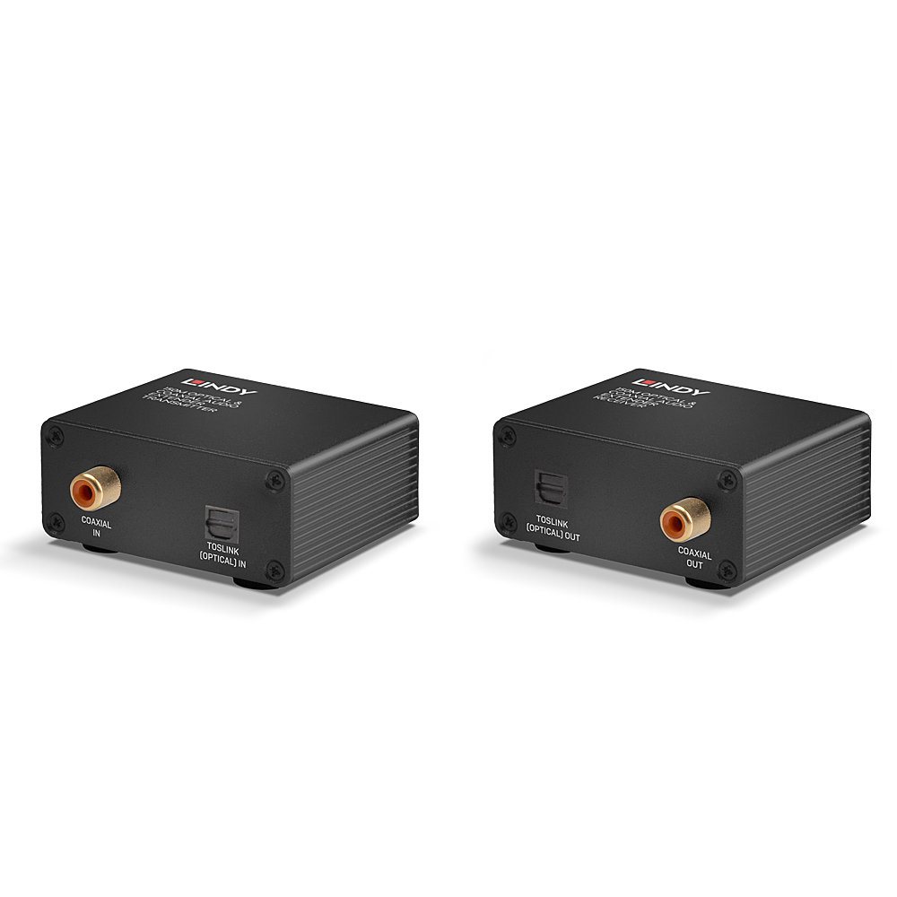LINDY 150m Toslink & Coaxial Digital Audio Extender
