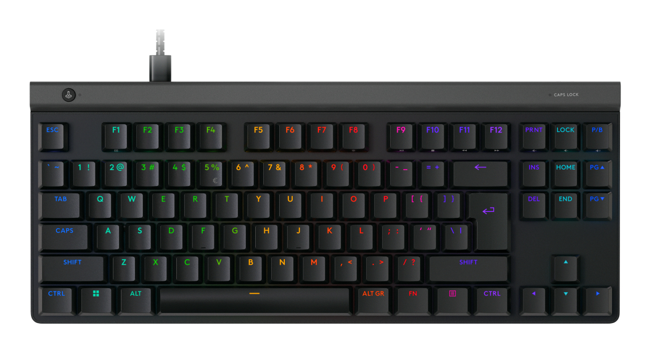 LOGITECH G515 TKL Wired Gaming Keyboard Black (US)