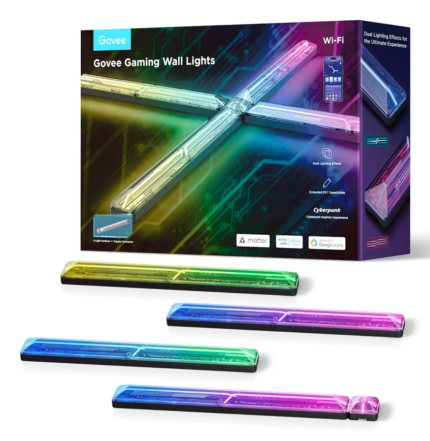 Govee RGBIC Gaming Wall Light (4+1)