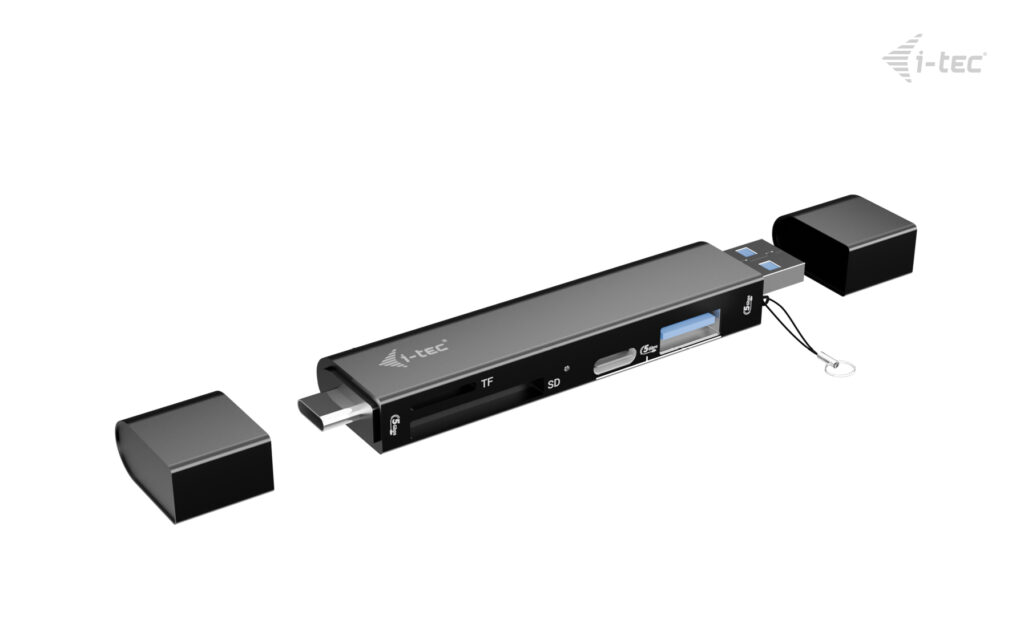 I-TEC USB-C/A DONGLE SD 2X USB SD TF 2X USB (USB-A USB-C)