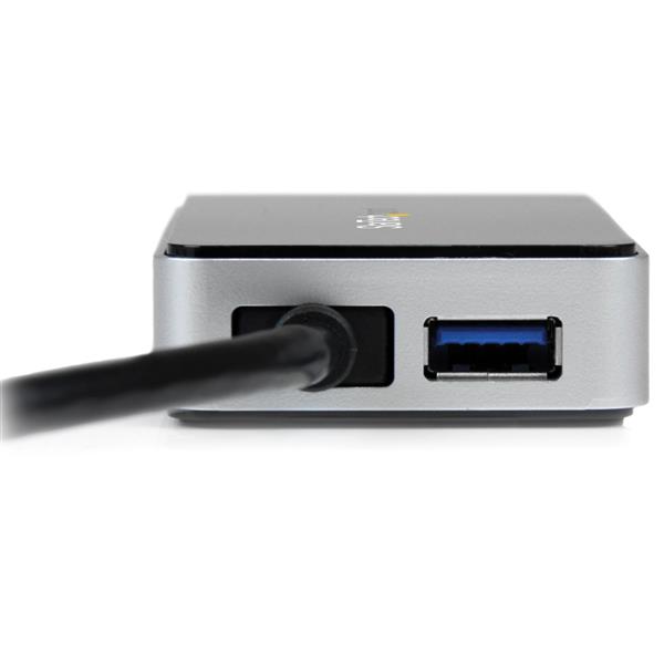 STARTECH.COM USB 3.0 Super Speed auf HDMI Multi Monitor-Adapter - Externe Grafikkarte mit 1 Port USB Hub - 1920x1200/ 1080p