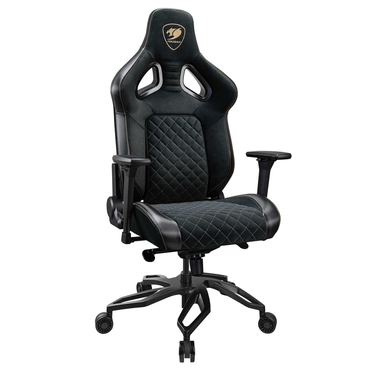 COUGAR Gaming-Stuhl Titan Pro V2 Gold F, Schwarz