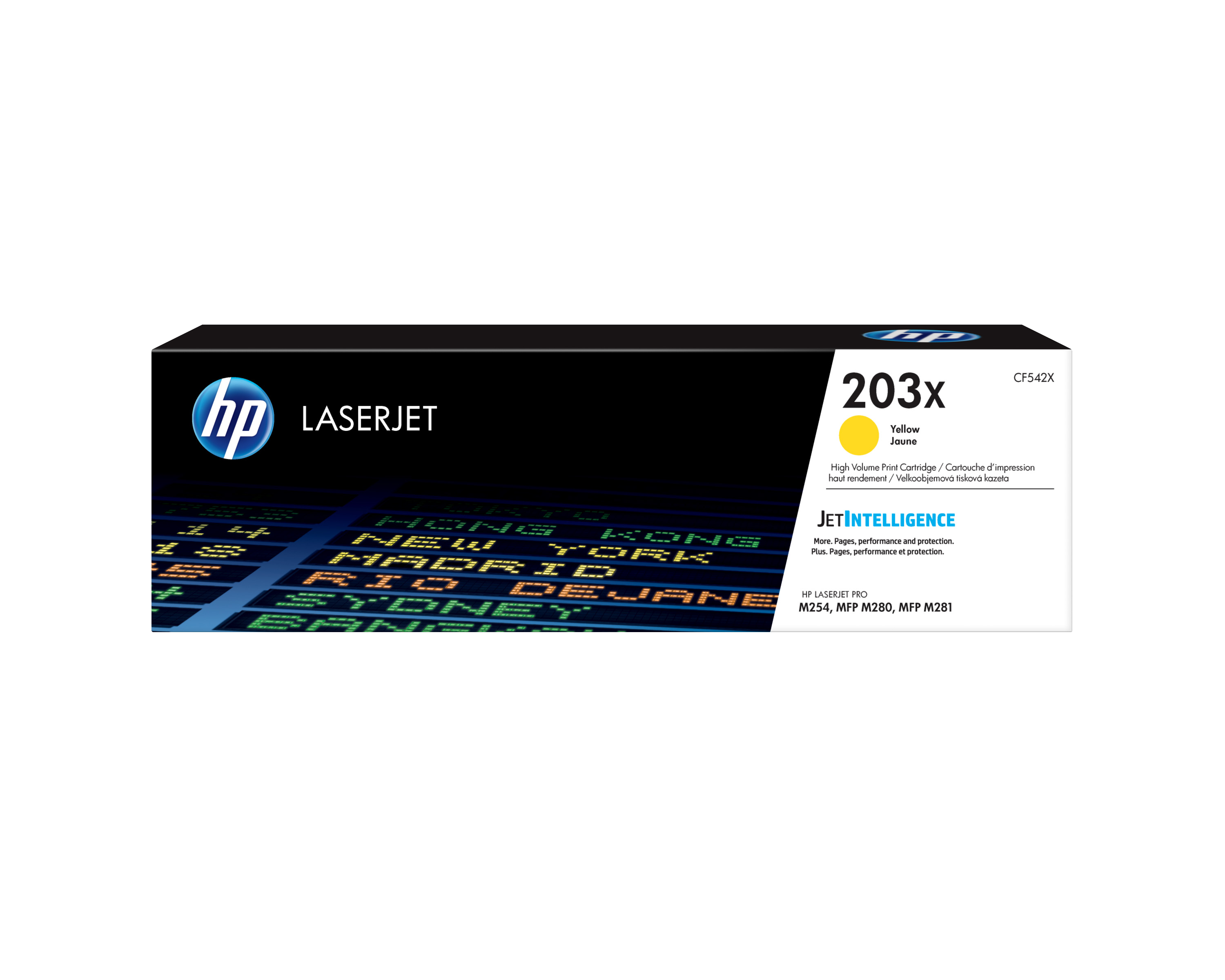 HP 203X Gelb LaserJet Tonerpatrone