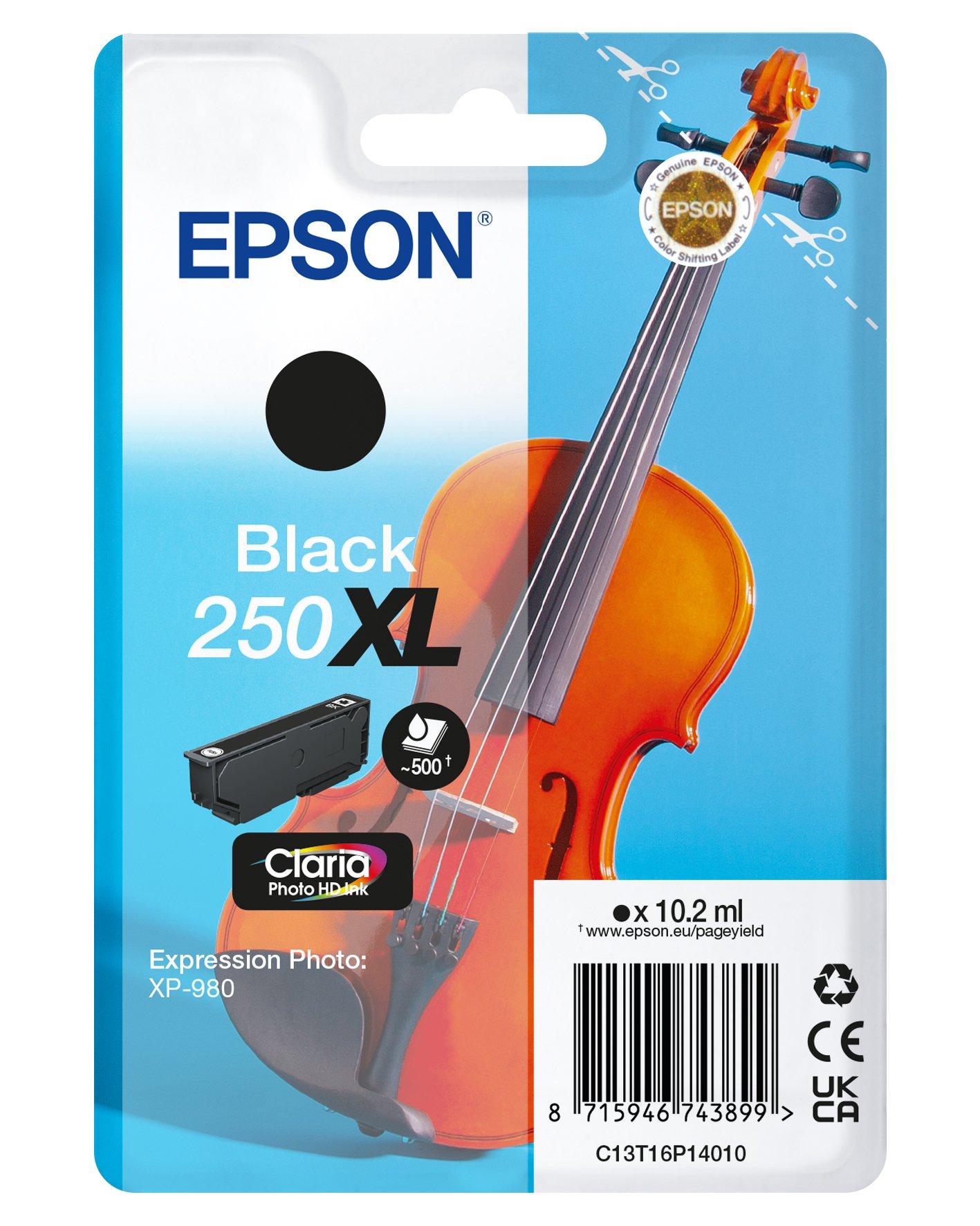 EPSON 250XL (Violine) schwarz Druckerpatrone