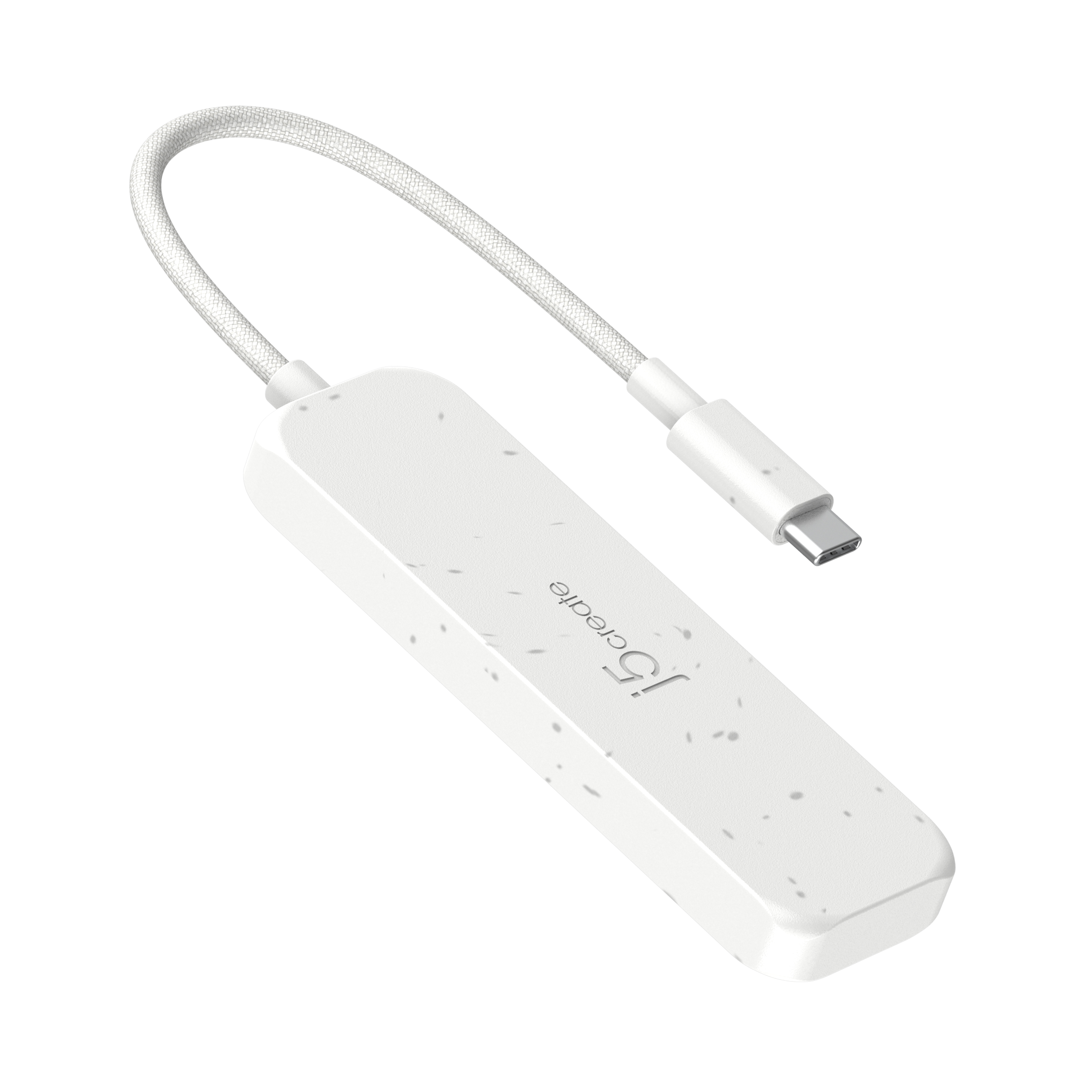 ECO-FRIENDLY USB-C TO 4-PORT TYPE-C TYPE-A GEN 2 HUB