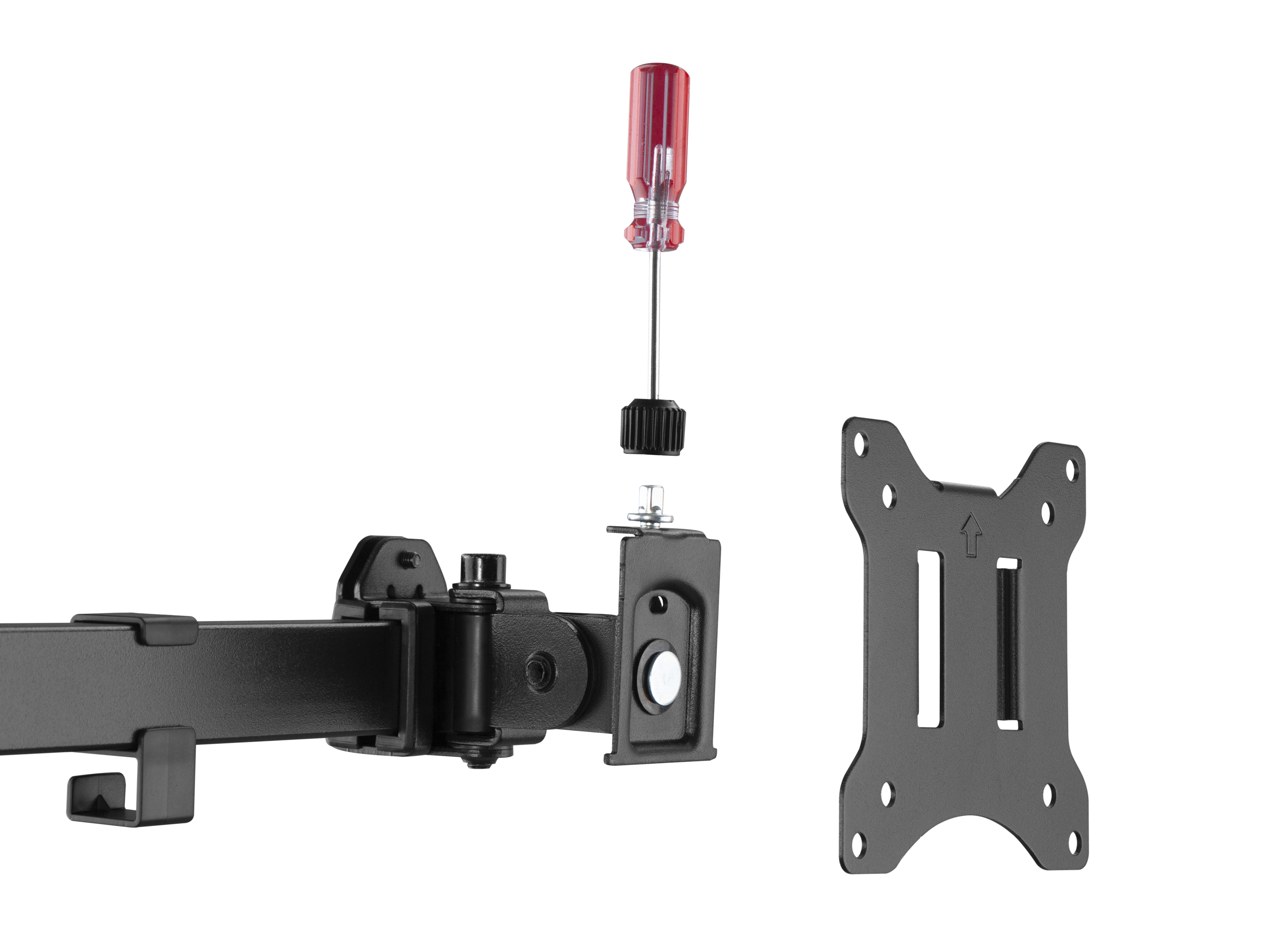 Equip Tischhalterung 17-32/3TFT 360° H.verst. 7Kg schwarz lite Retail