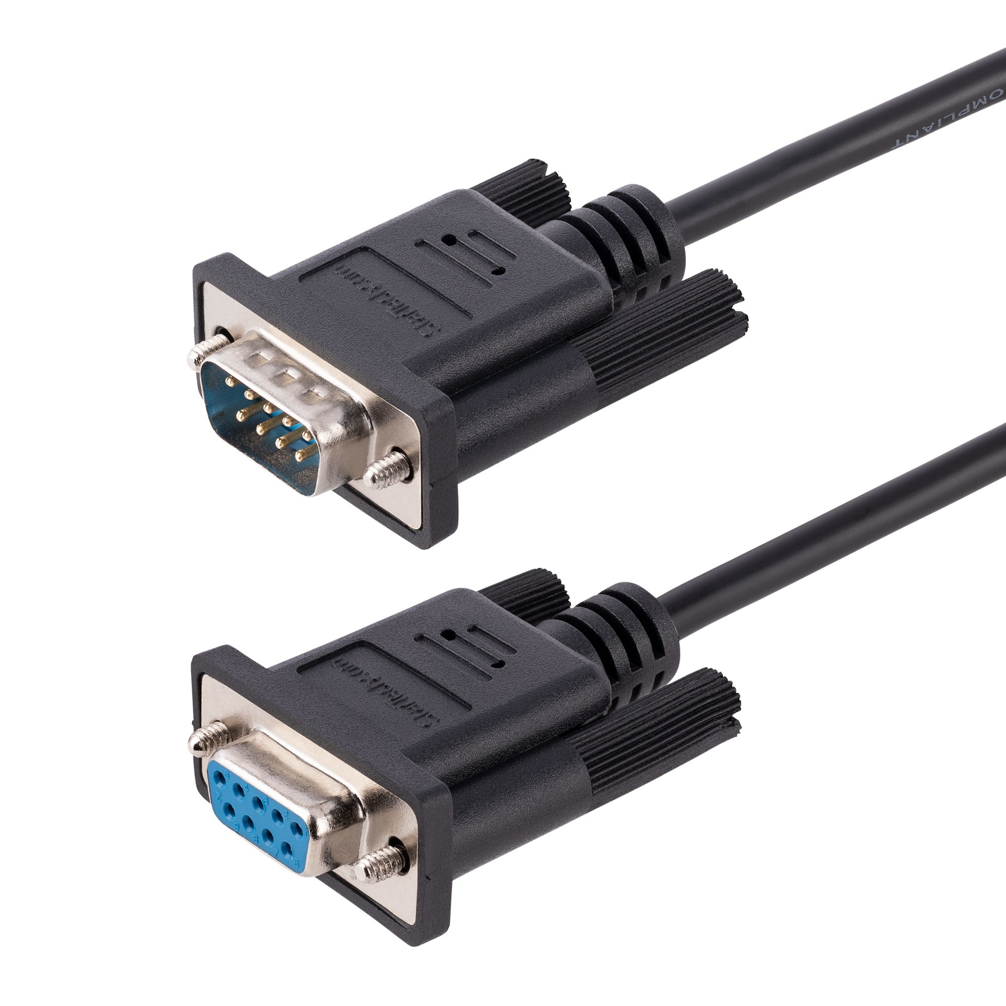 RS232 SERIAL NULL MODEM CABLE 3M CROSSOVER SERIAL CABLE